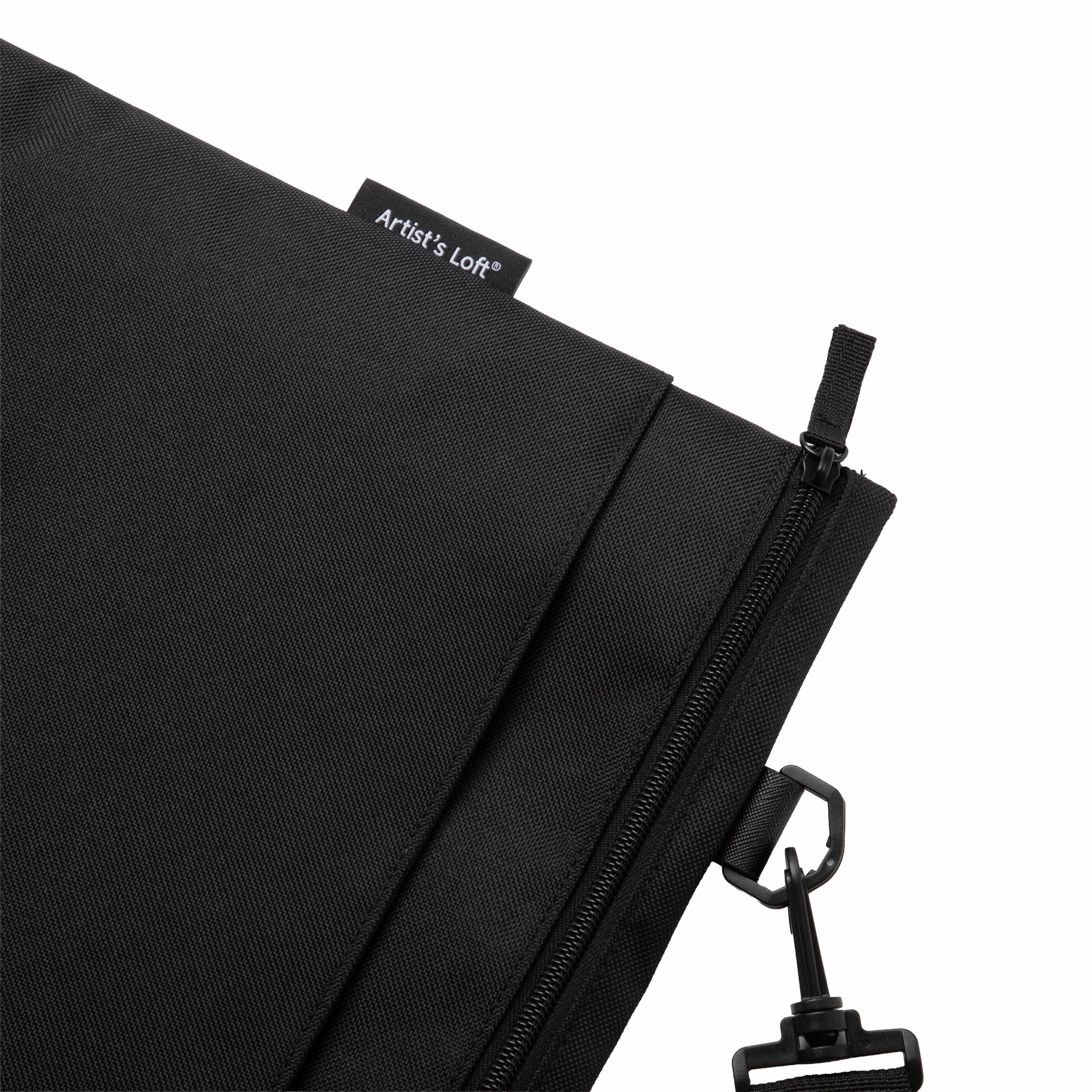 20" x 26" Black Folding Portfolio by Artist's Loft®