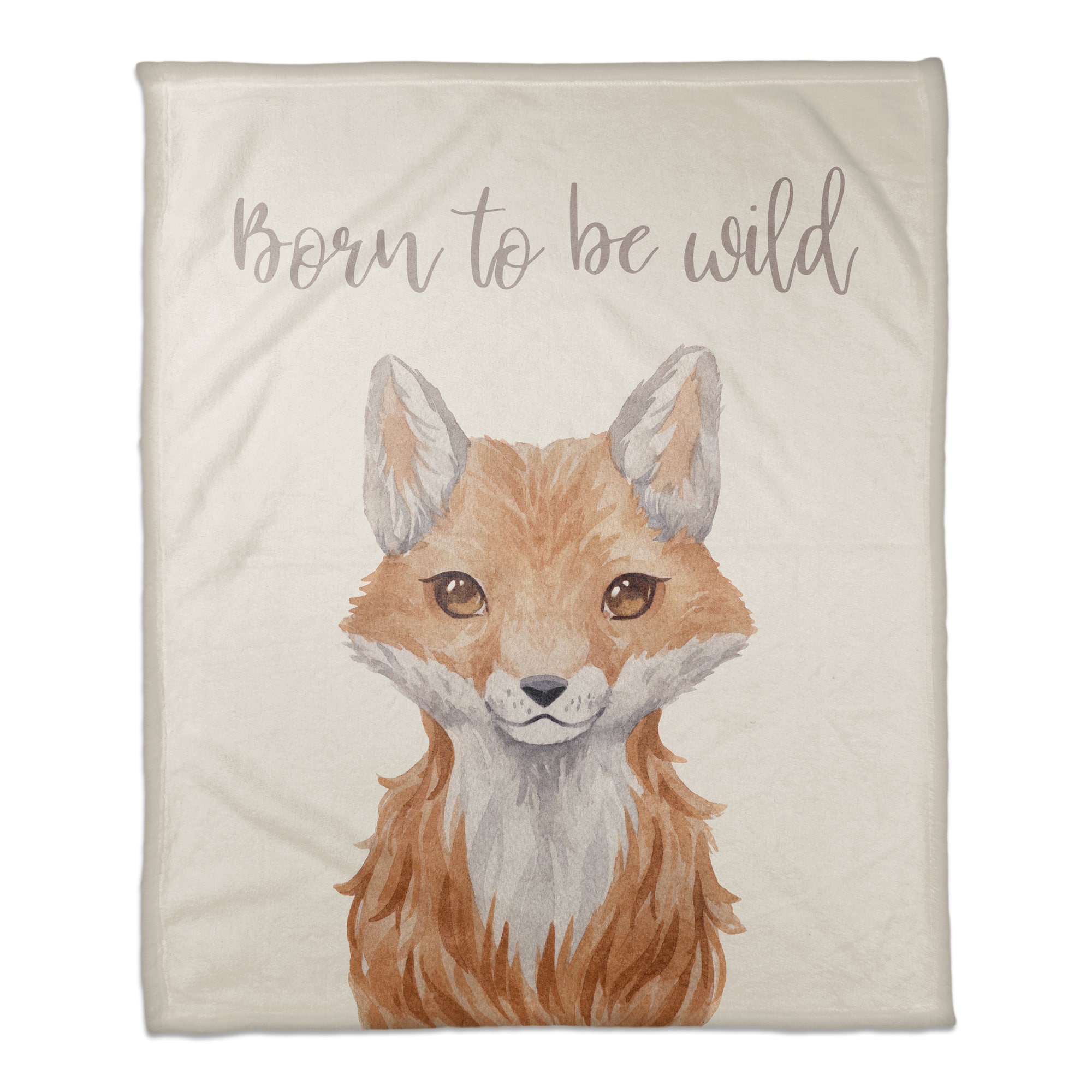 Born to be Wild 50" x 60" Coral Fleece Blanket