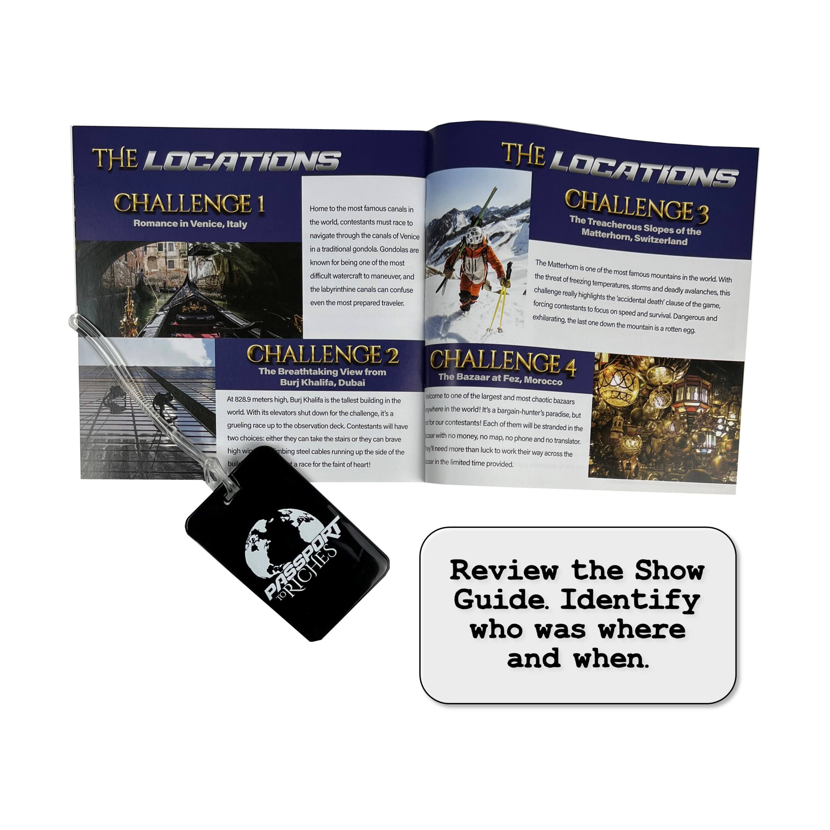 Murder Mystery Party Case Files Puzzles - Passport to Murder: 1000 Pcs
