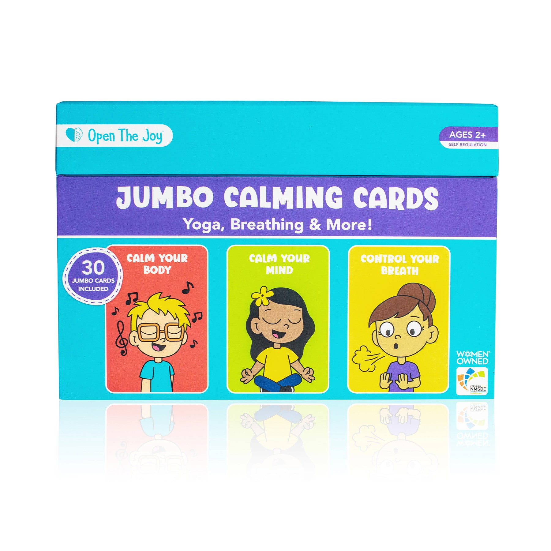 Open the Joy Jumbo Calming Tools Cards Set