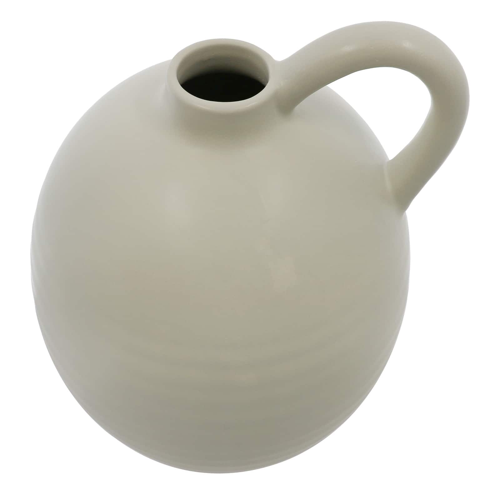 13" White Ceramic Jug Tabletop Décor by Ashland®