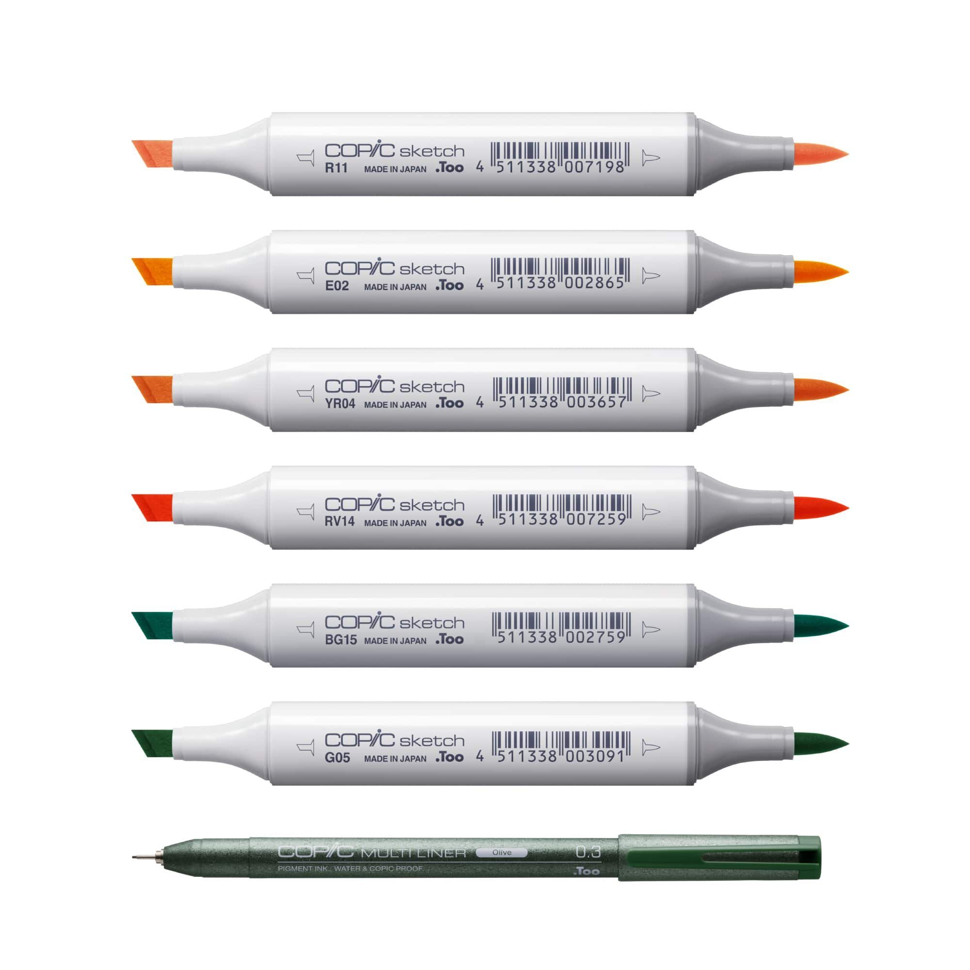 Copic® Sketch Manga Nami Drawing Set