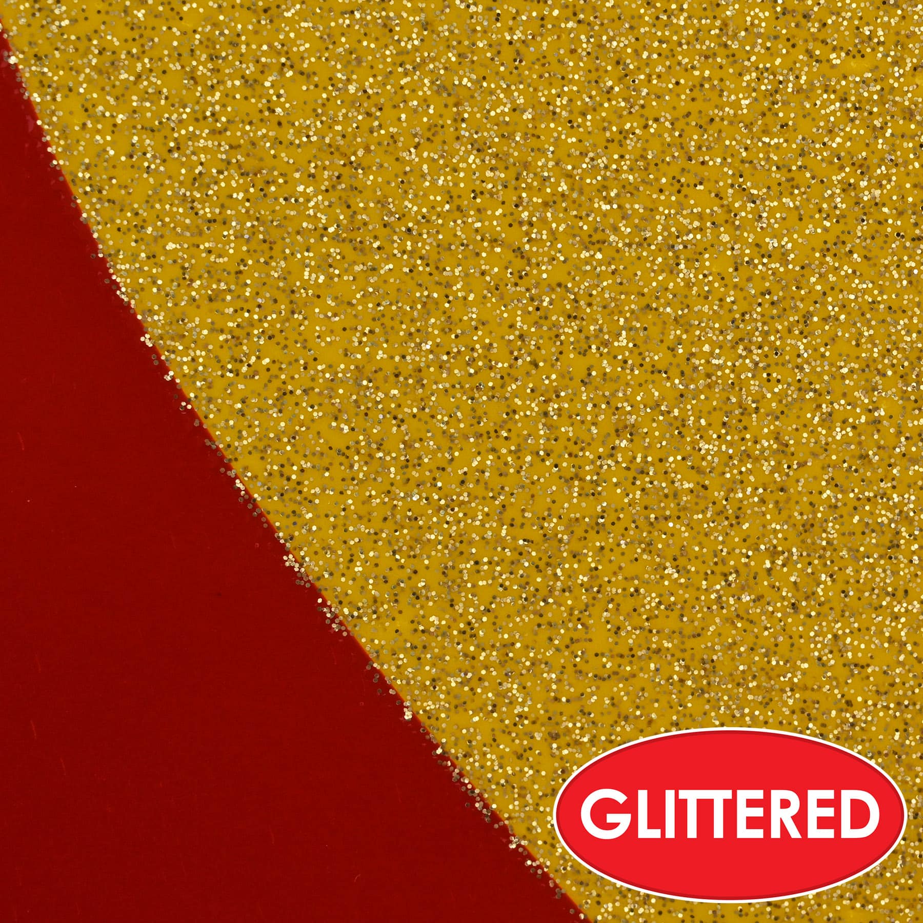 Beistle Red & Gold Glittered Heart Cutouts, 12ct.