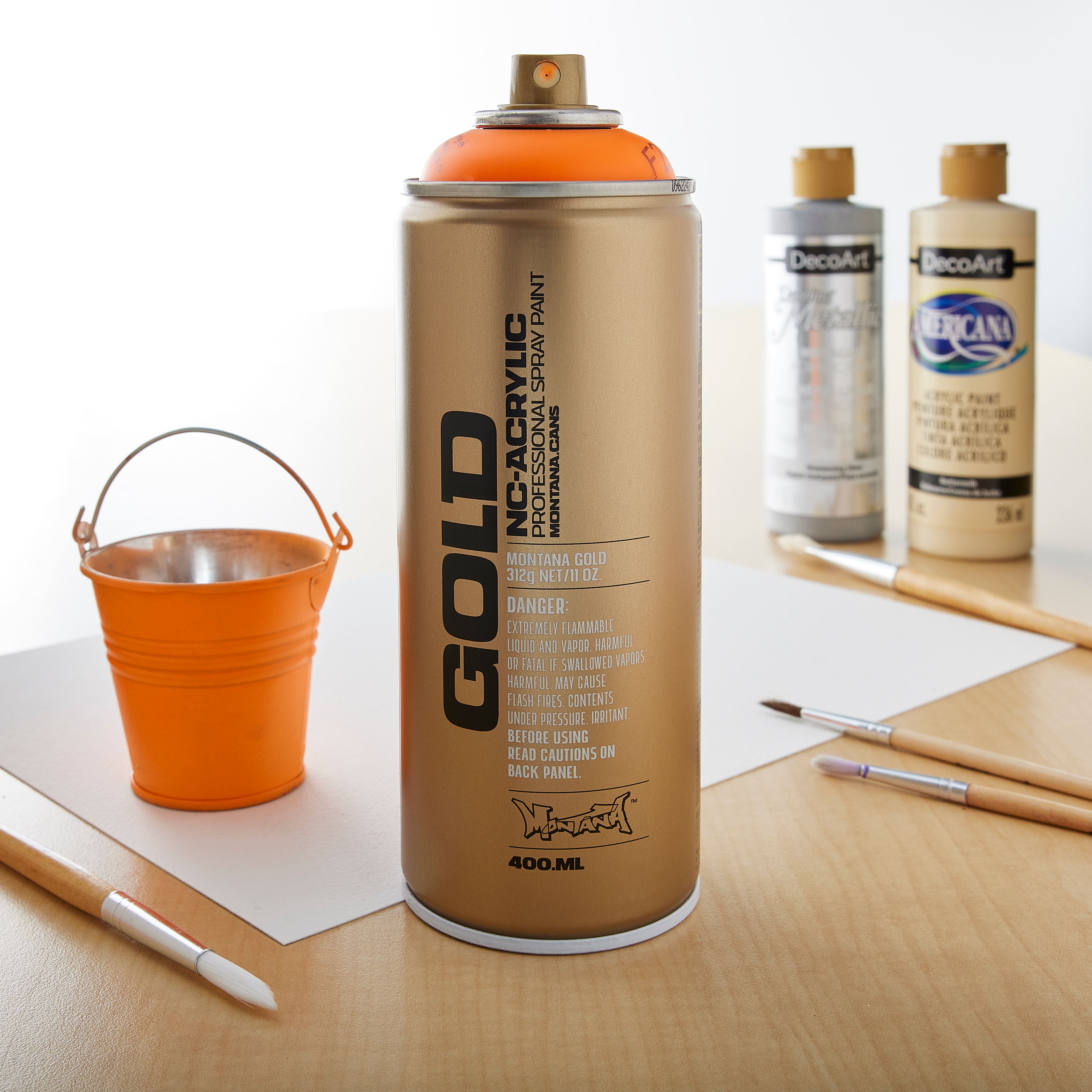 Montana™ Cans GOLD Flash Color Spray Paint, 400mL