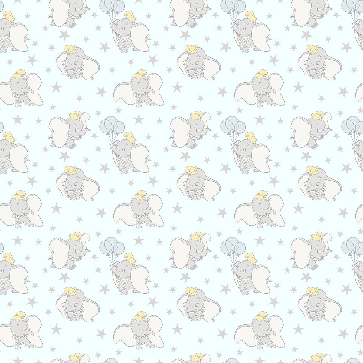 Disney® Dumbo Star Nursery Cotton Fabric