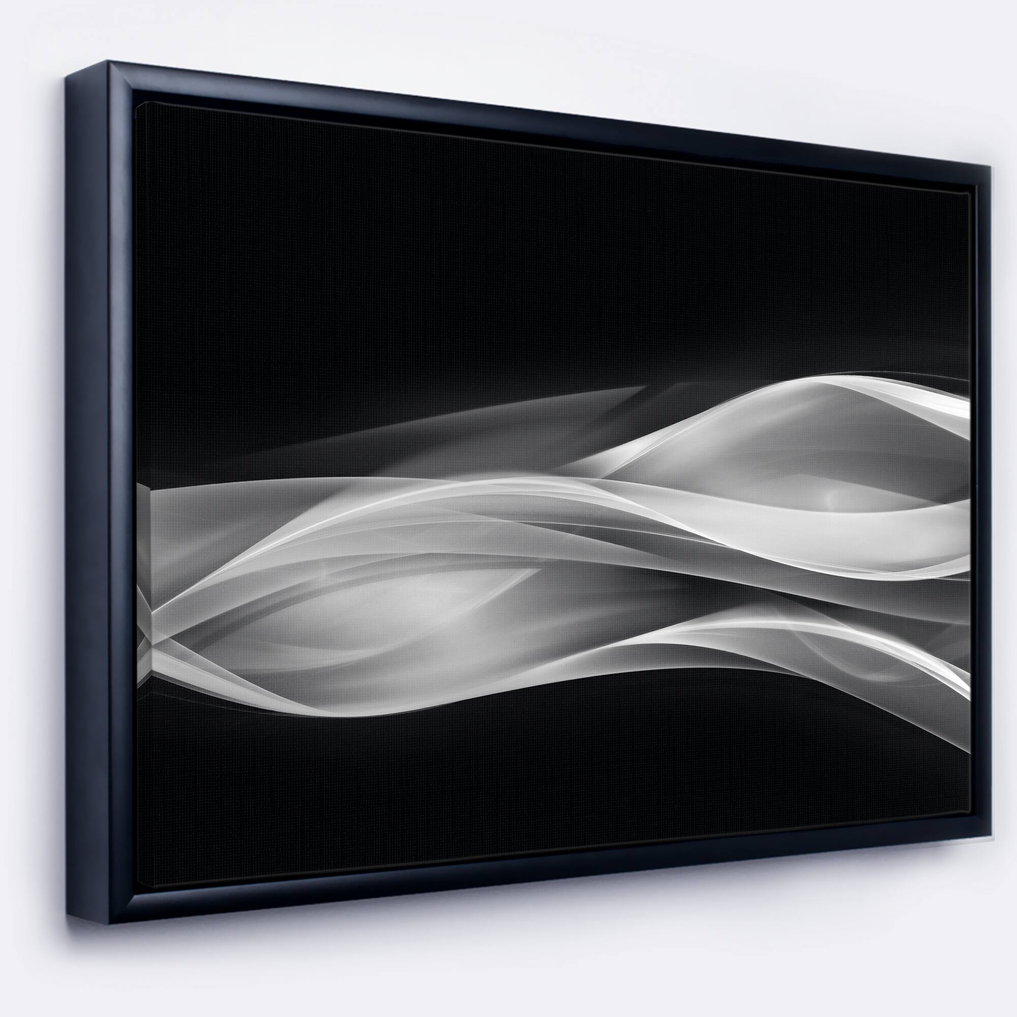 Designart - Glittering Silver Pattern