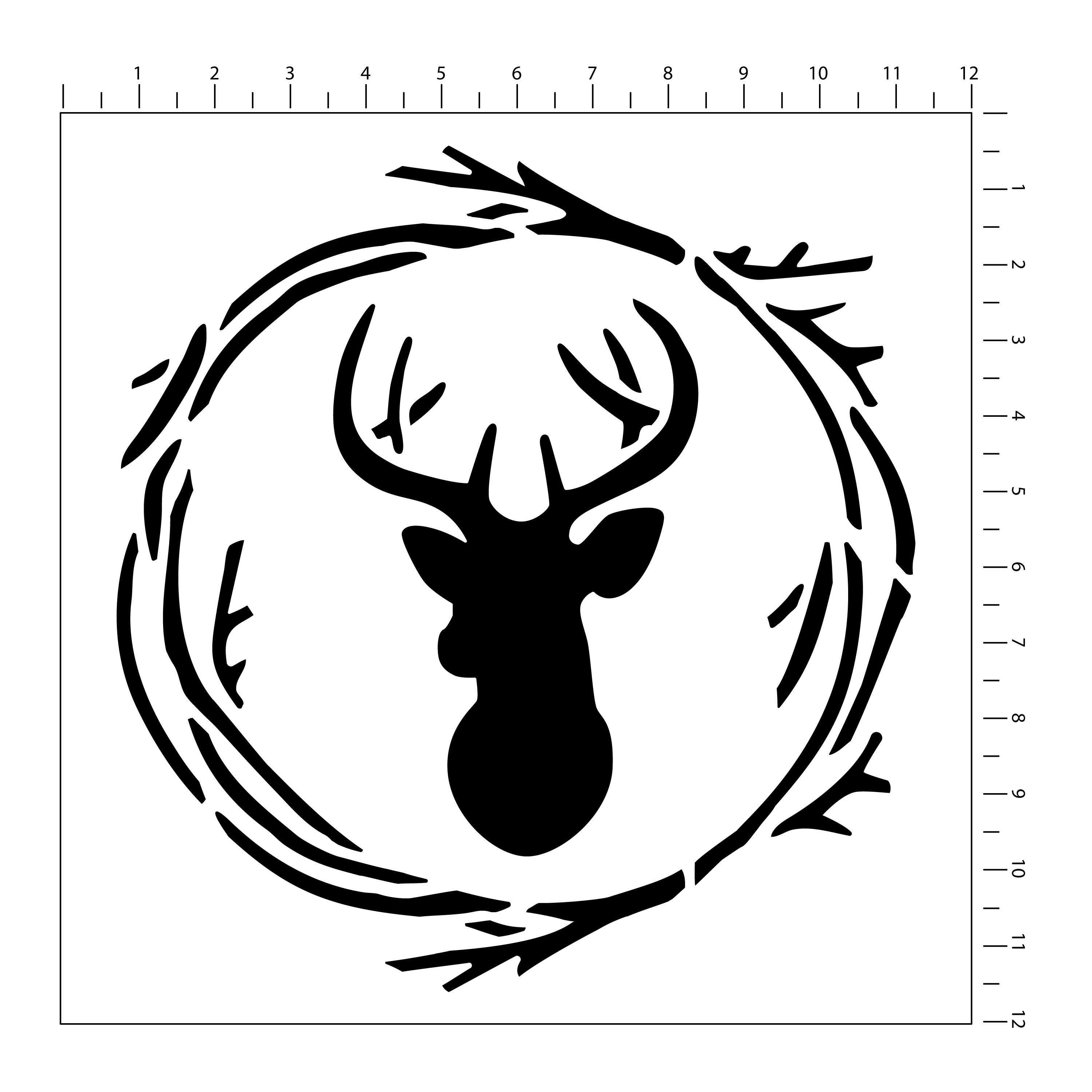 Woodland Stencils by Craft Smart®, 12" x 12"