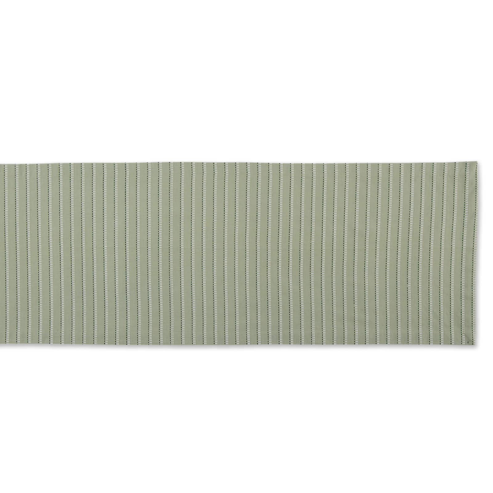 Sprig Dobby Stripe Table Runner 14" x 108"