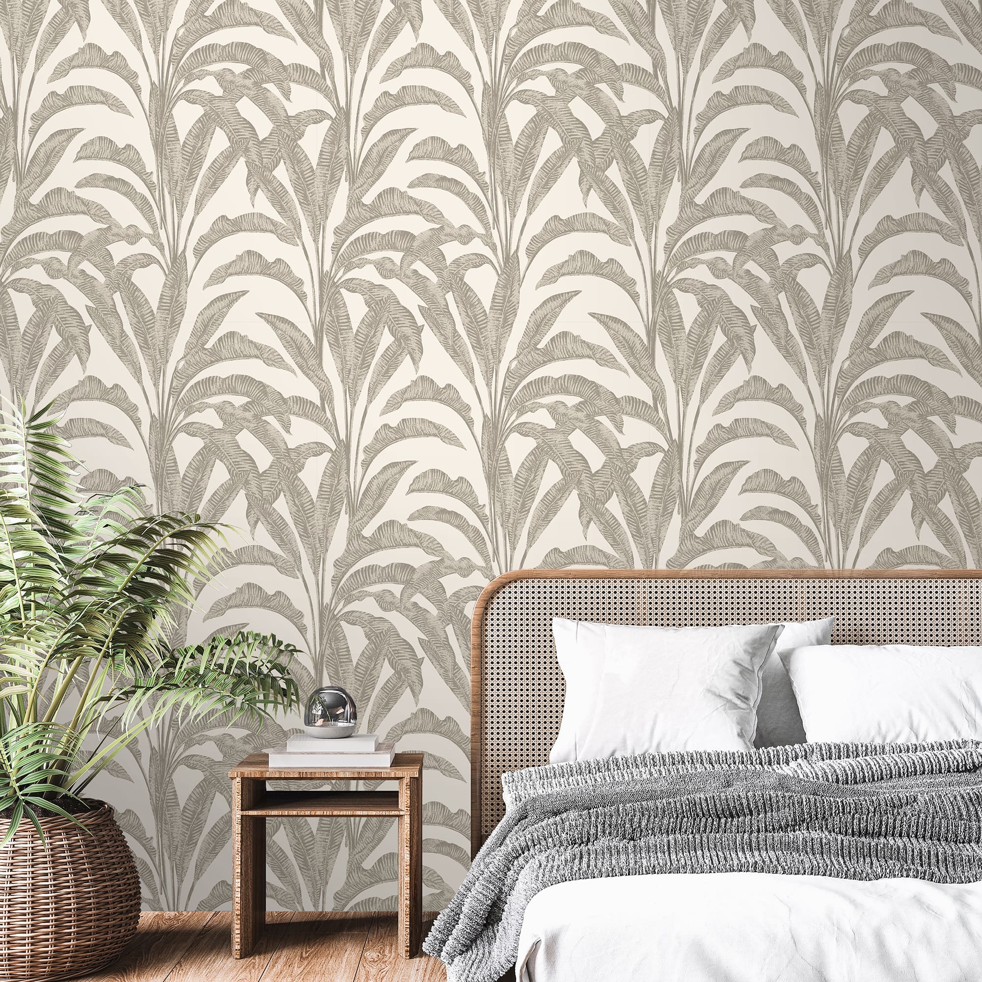 Designs Direct Luxe Tropical Palm Wallpaper