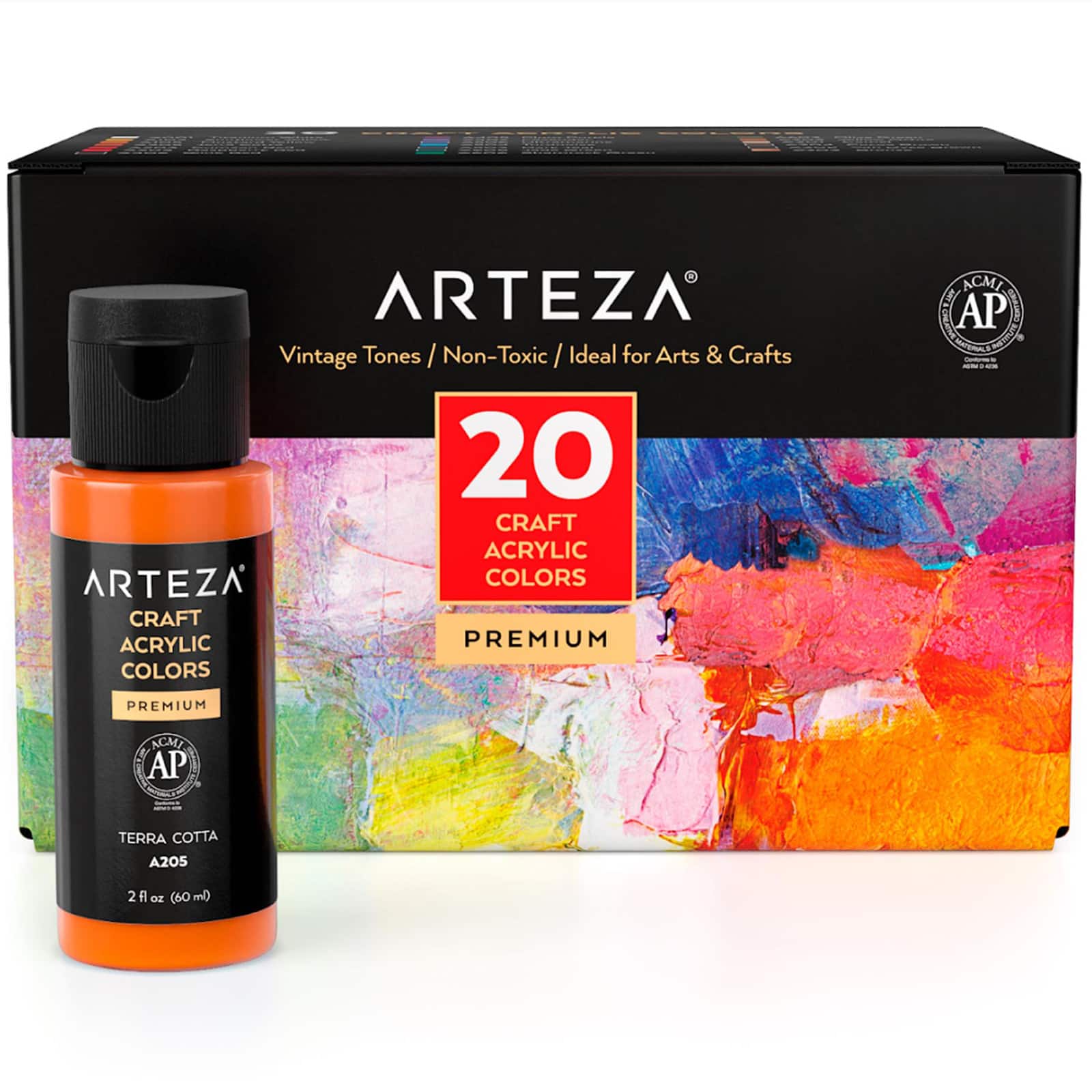 Arteza® Vintage Hues Craft Acrylic Paint Set