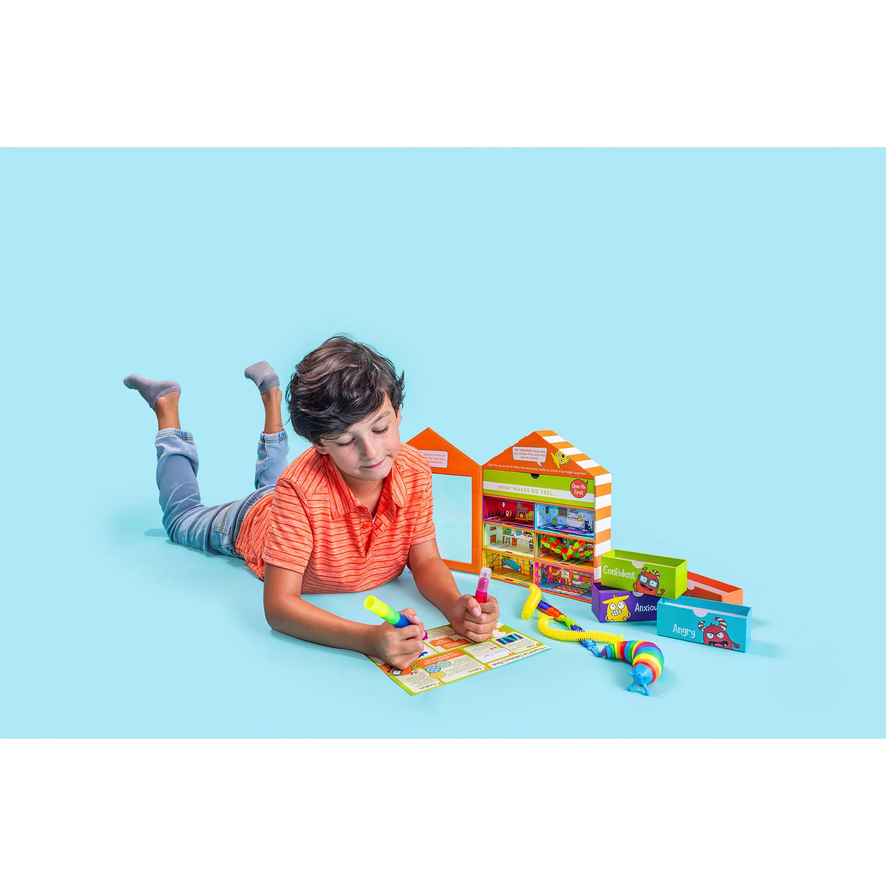 Open the Joy House of Emotions Playhouse Kit