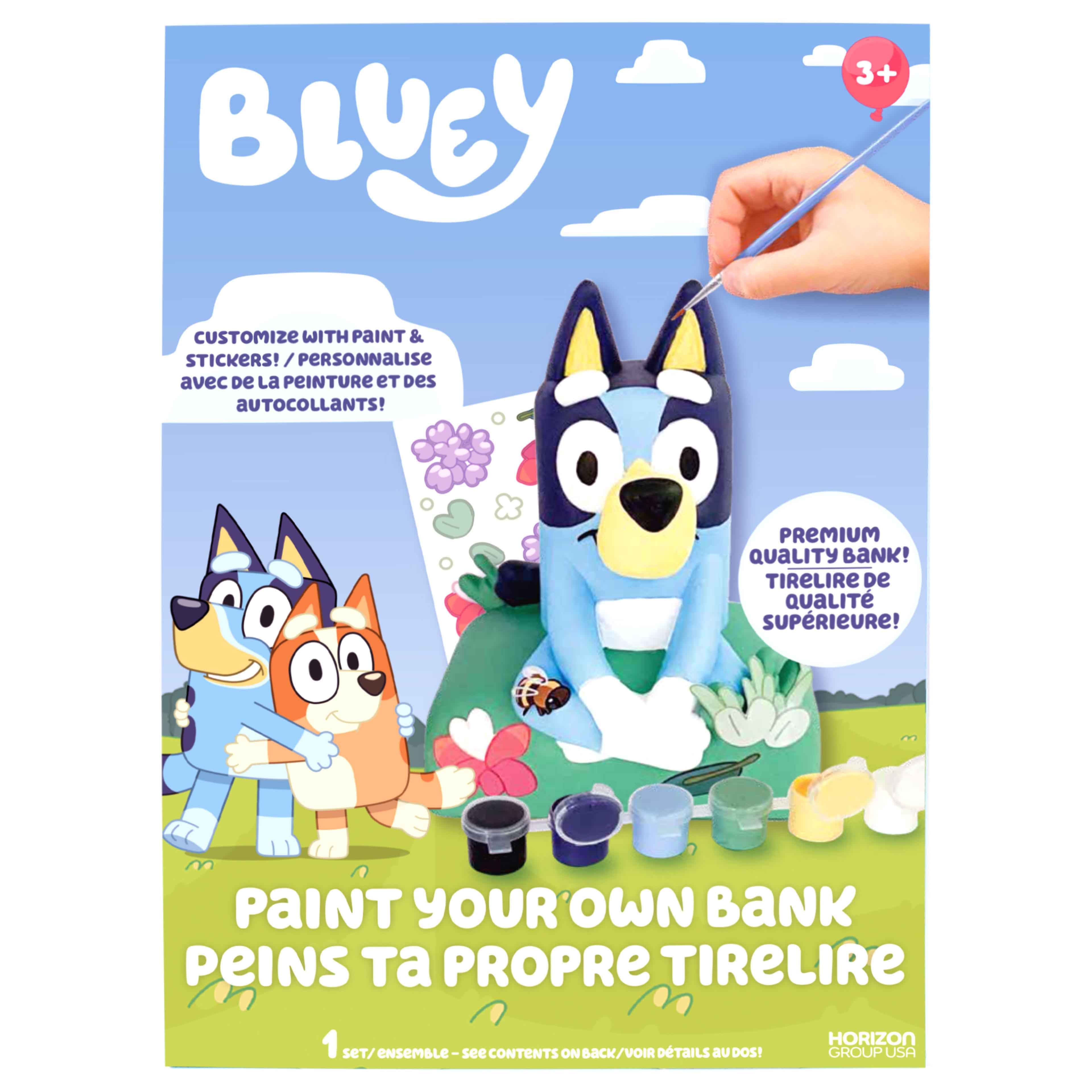 Tirelire à peindre soi-même Bluey