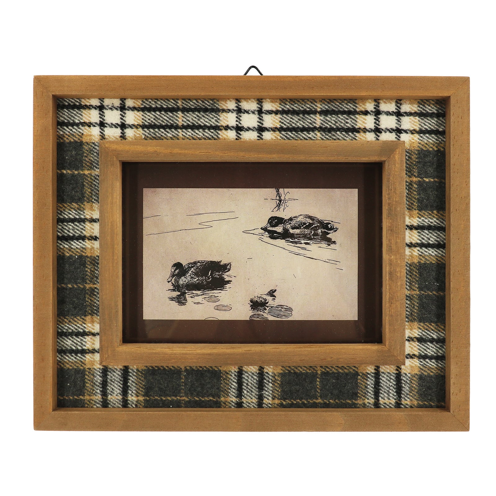 10.75" Plaid Duck Tabletop Décor by Ashland®