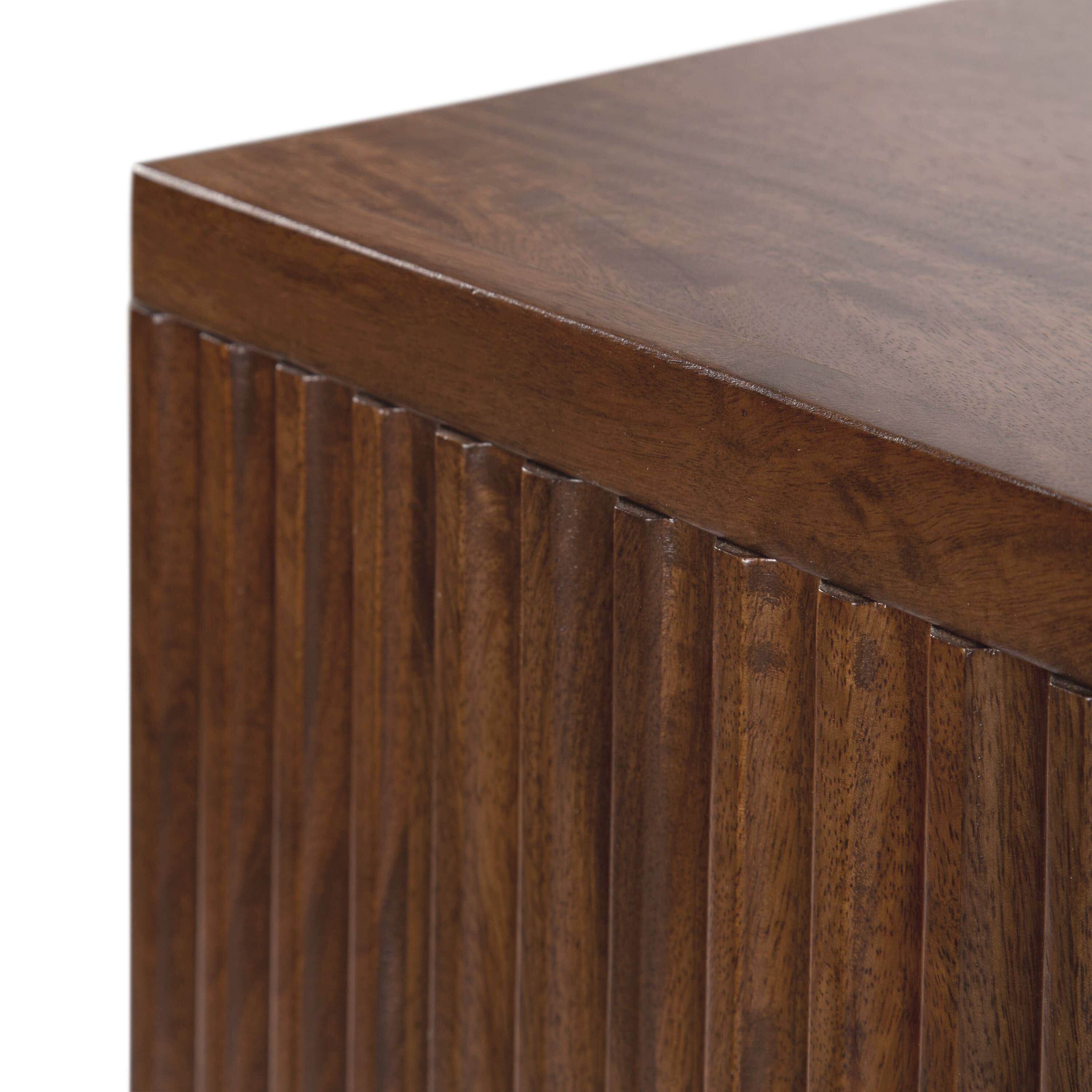 Kate and Laurel Furrow Short Wall Cabinet