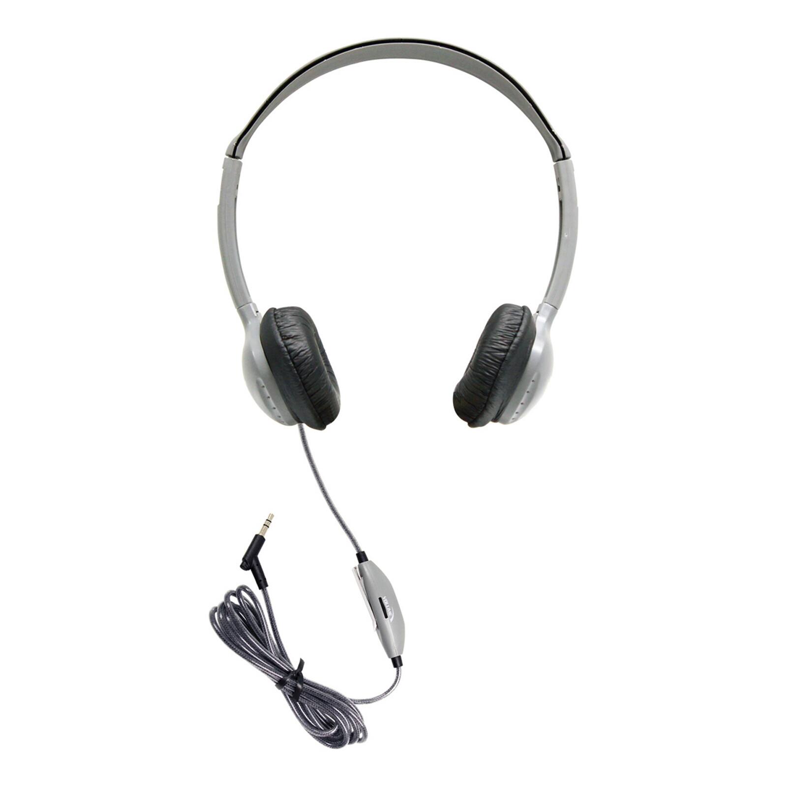 HamiltonBuhl® MS2LV Personal Stereo/Mono Volume Control Headphones