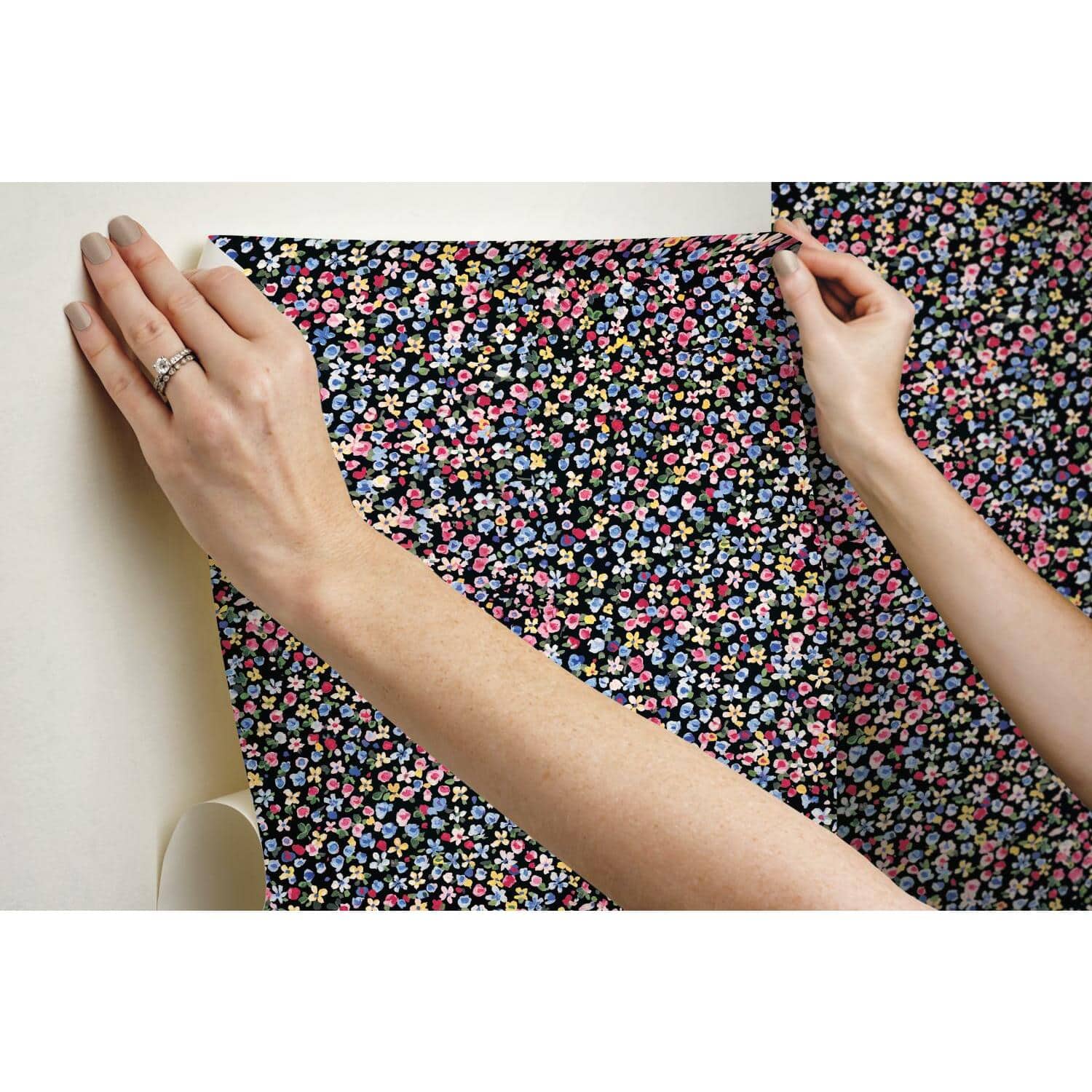 RoomMates Petite Floral Peel & Stick Wallpaper