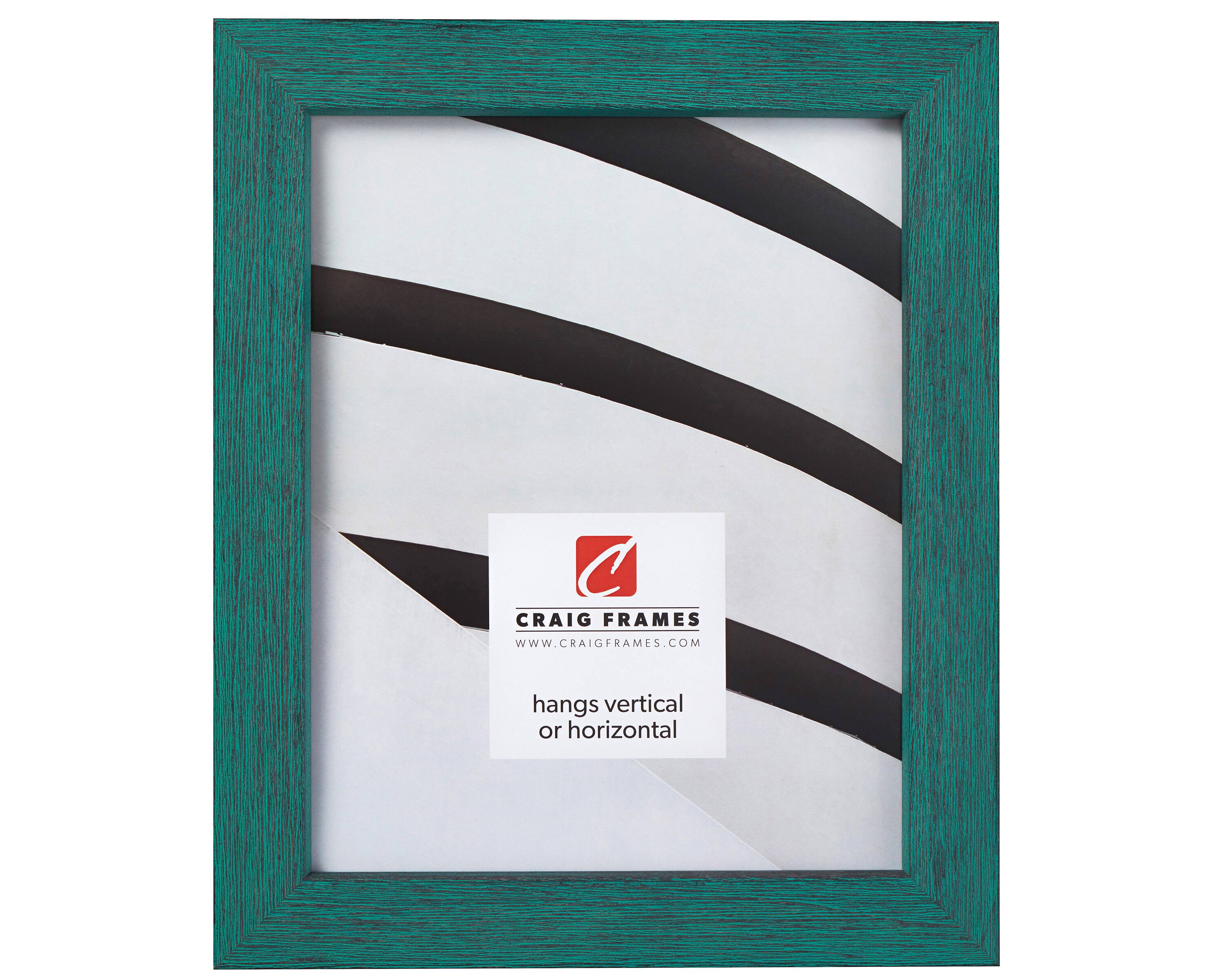 Craig Frames Gesso Turquoise Picture Frame