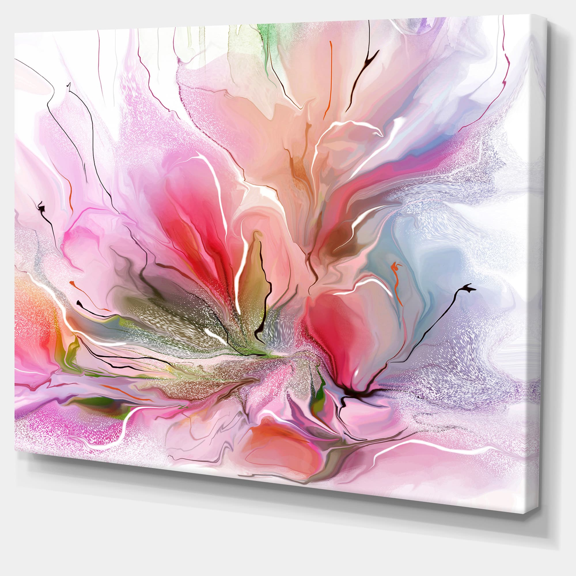 Designart - Lovely Painted Floral Design