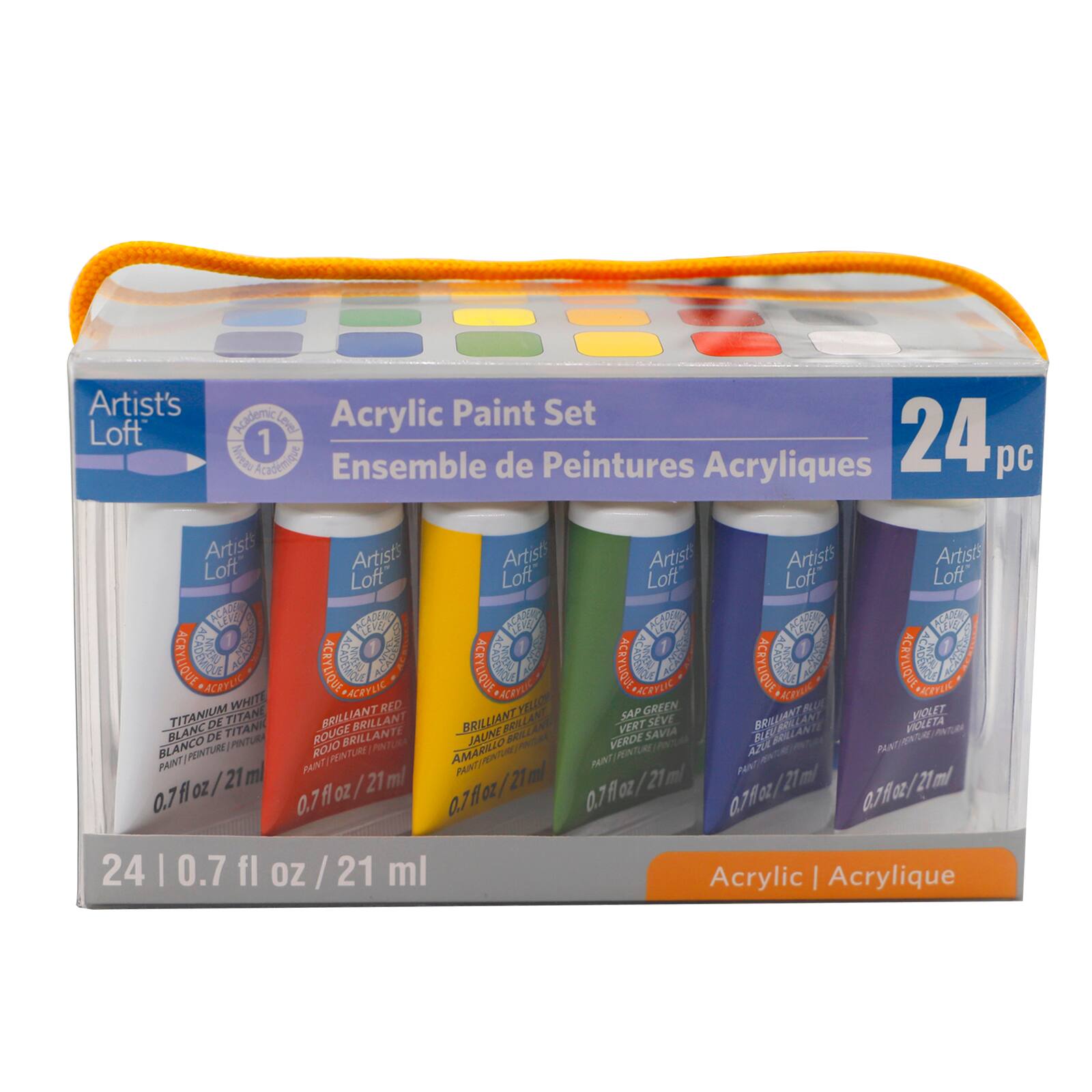 24 Colour Acrylic Paint Set by Artist's Loft™