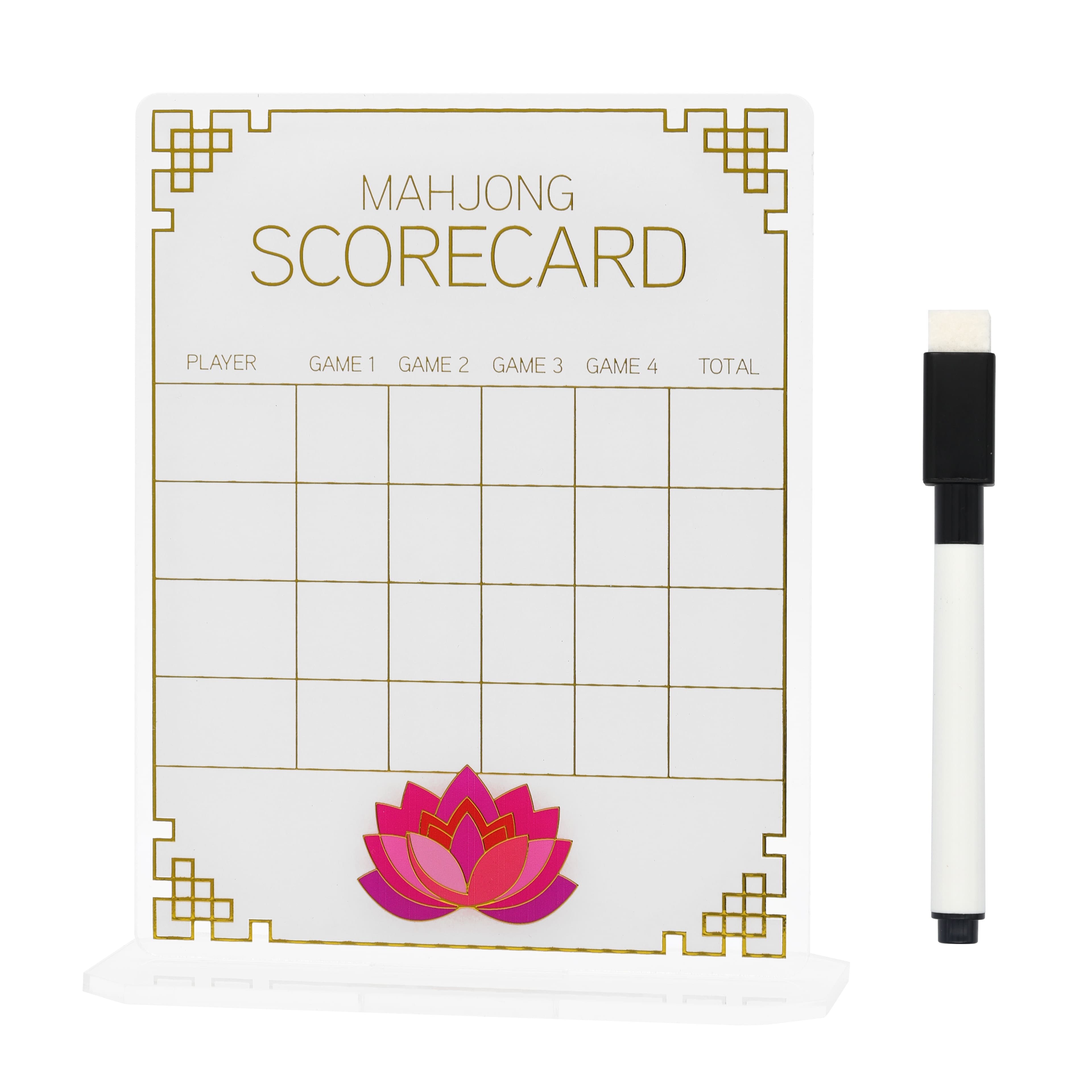 Jonathan Adler x Michaels Mahjong Scorecard Kit