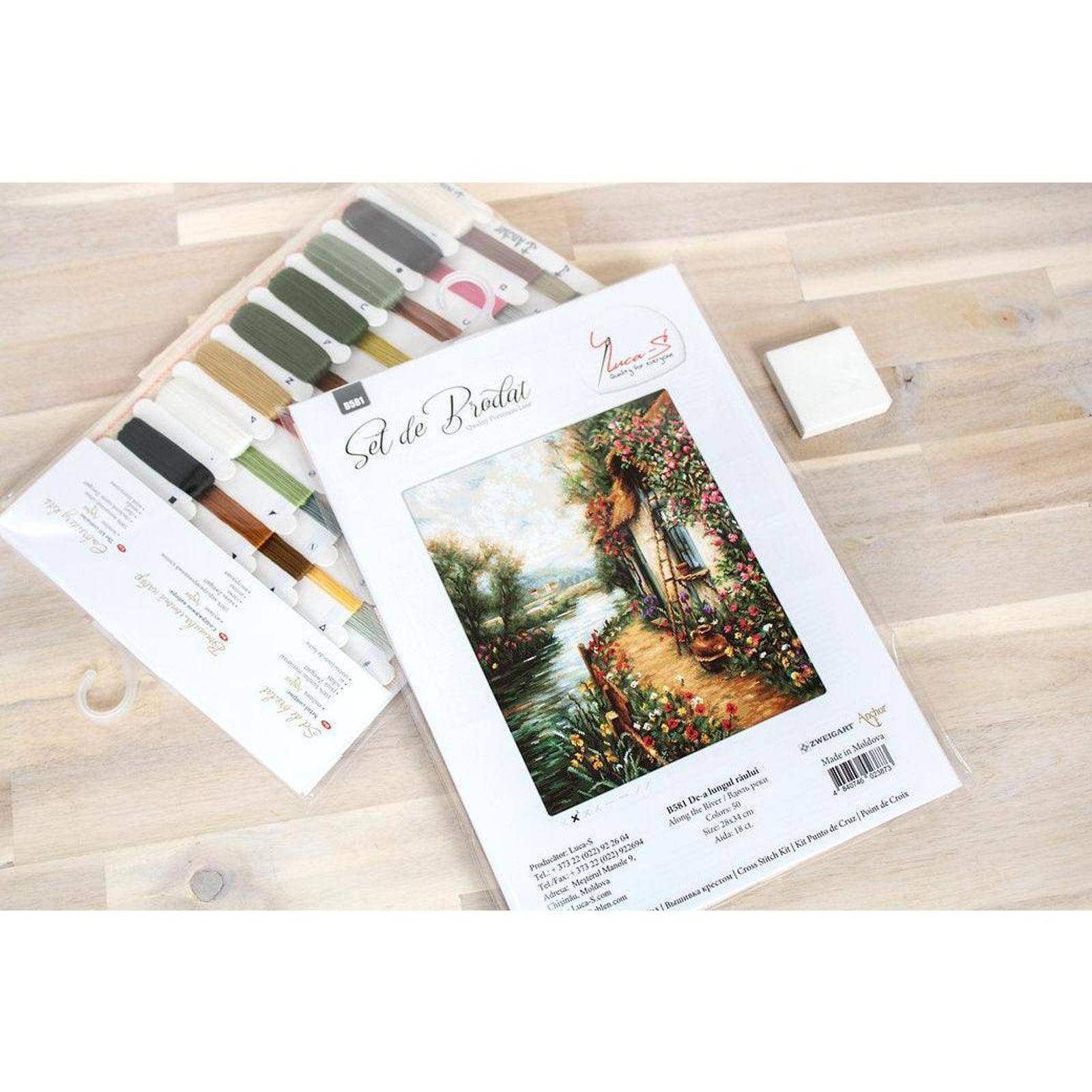 Luca-s Along The River Counted Cross Stitch Kit