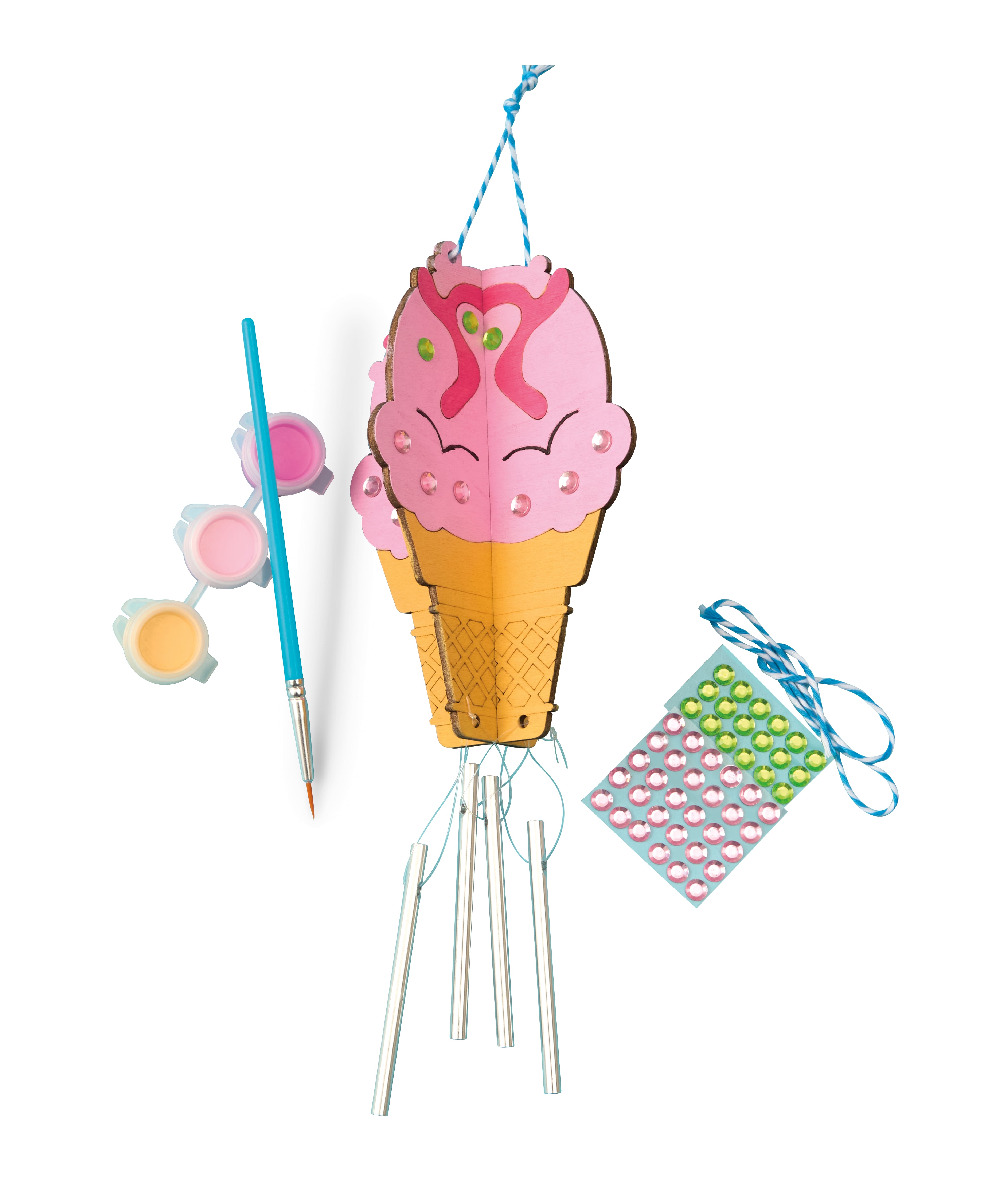 Summer Ice Cream Wind Chime Craft Kit by Creatology™