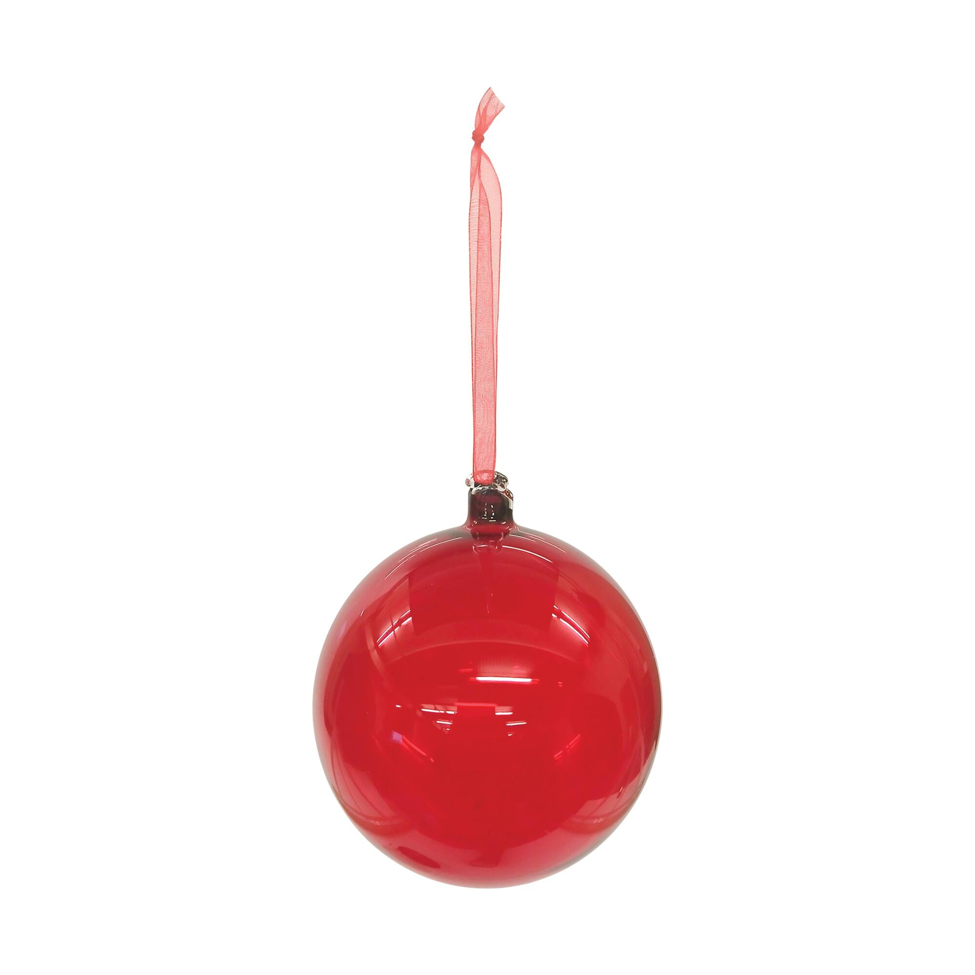 Melrose 4.5" Glass Ball Ornaments, 6ct.