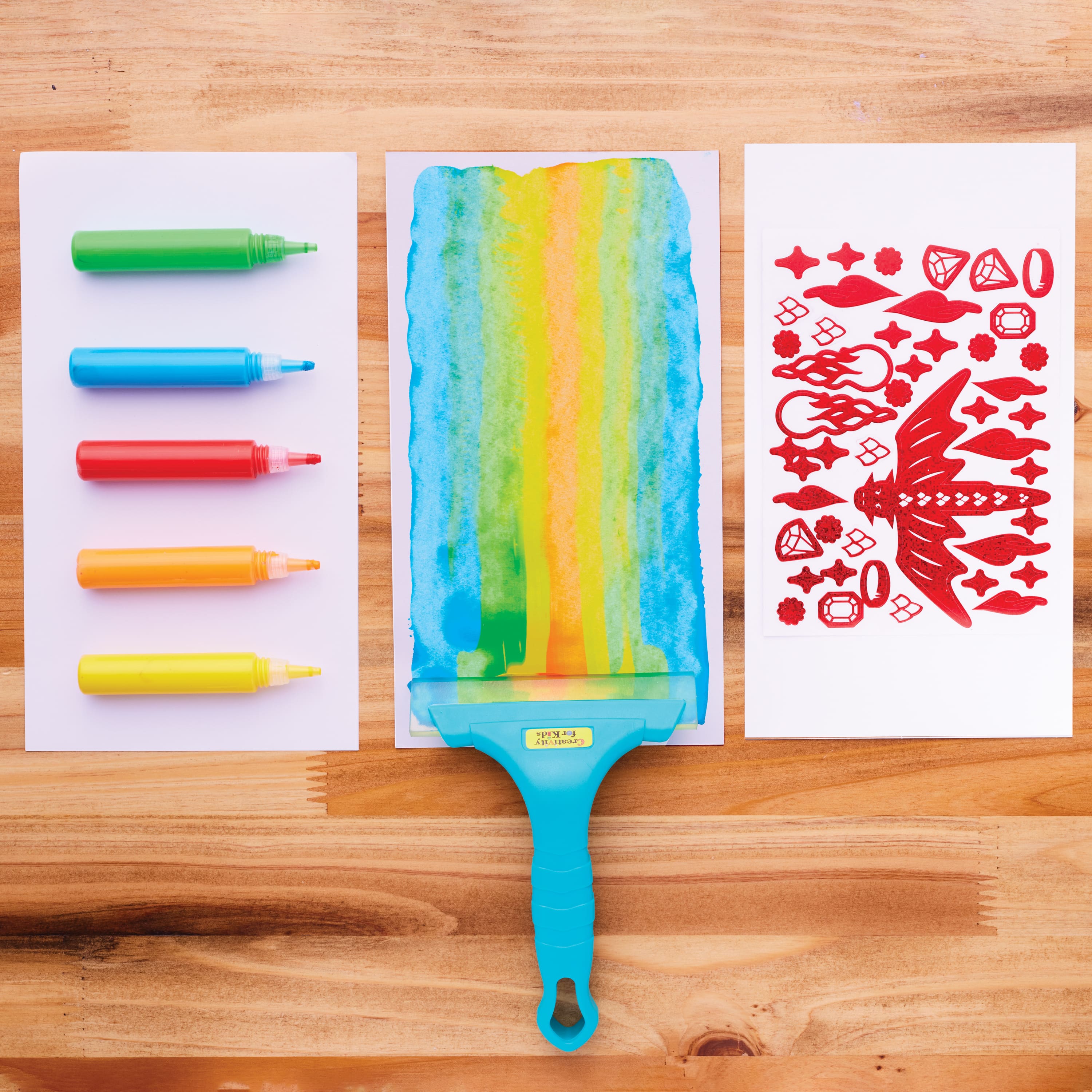 Creativity for Kids® Dragon Squeegeez Magic Reveal Art