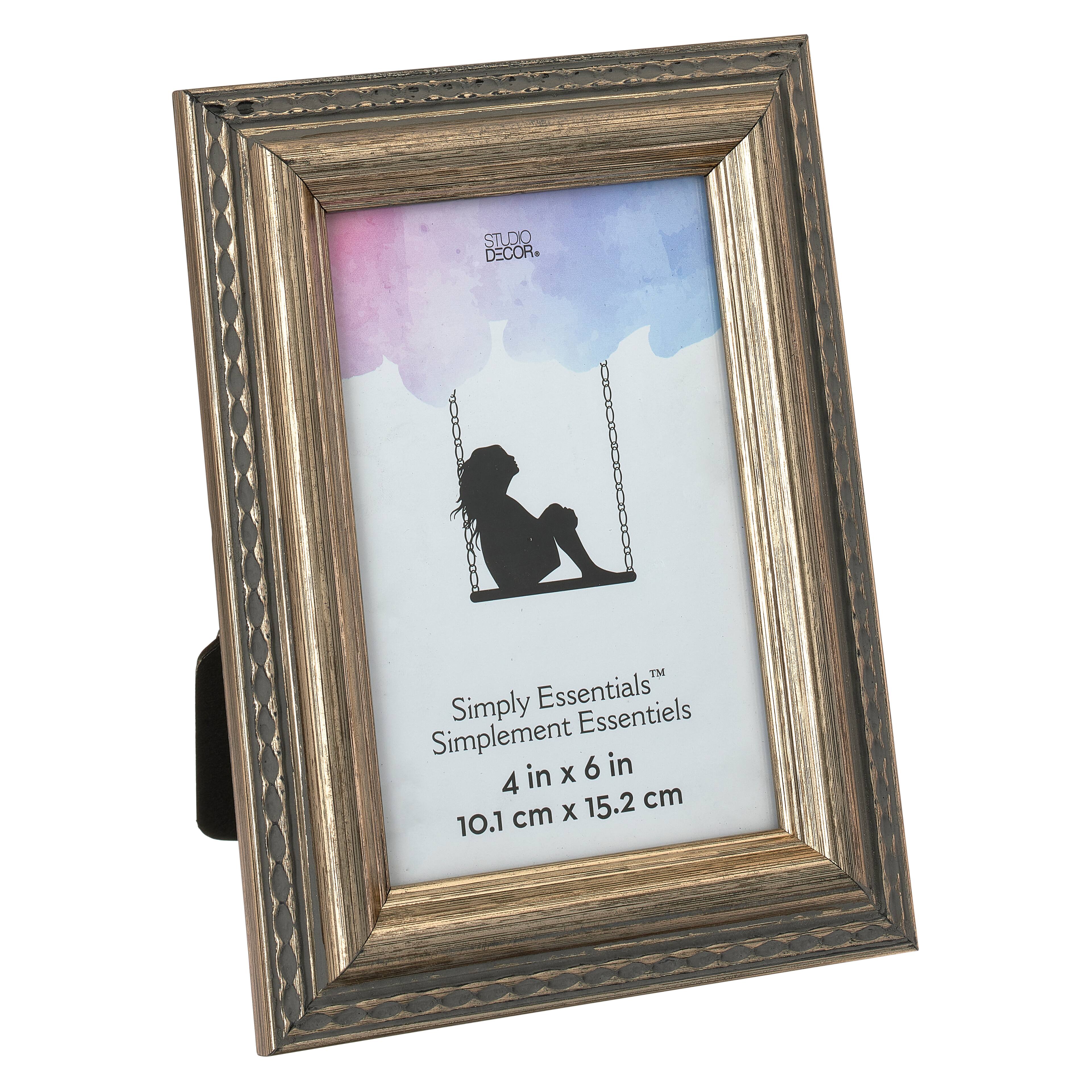 12 Pack: Silver Scallop Edge 4" x 6" Frame, Simply Essentials™ by Studio Décor®