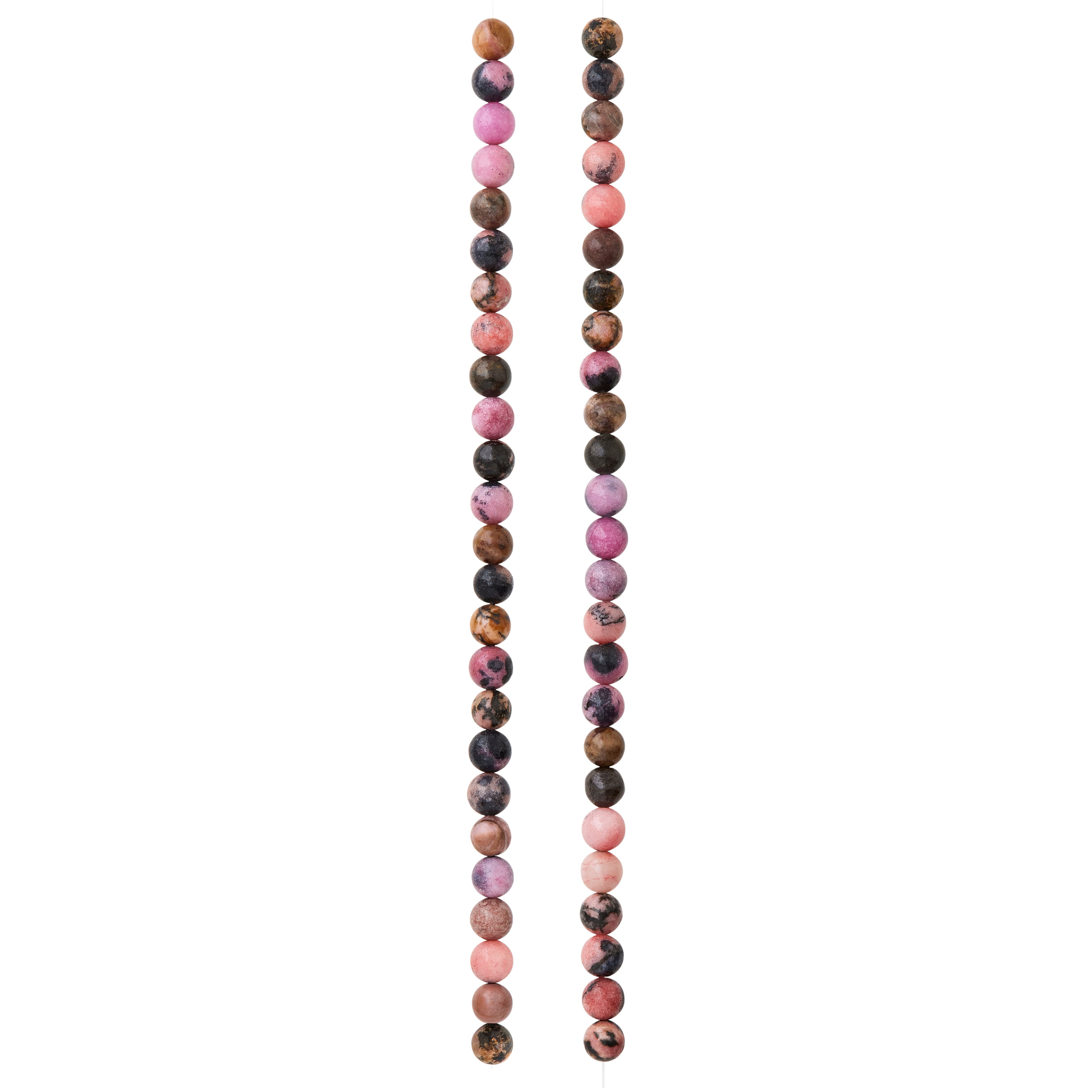 9 Pack: Multicolor Rhodonite Round Beads, 6mm by Bead Landing™