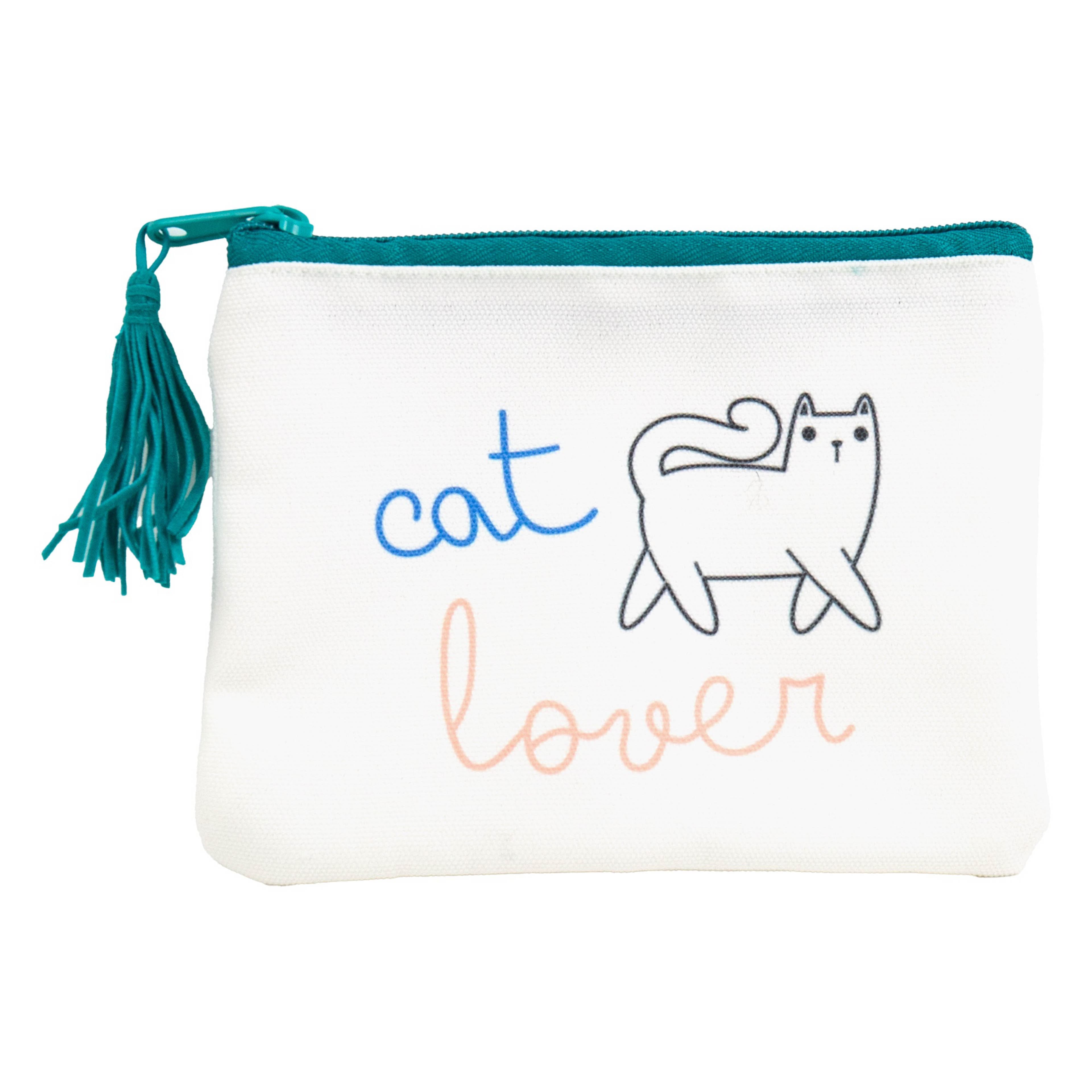 7" Cat Lover Pet Pouch