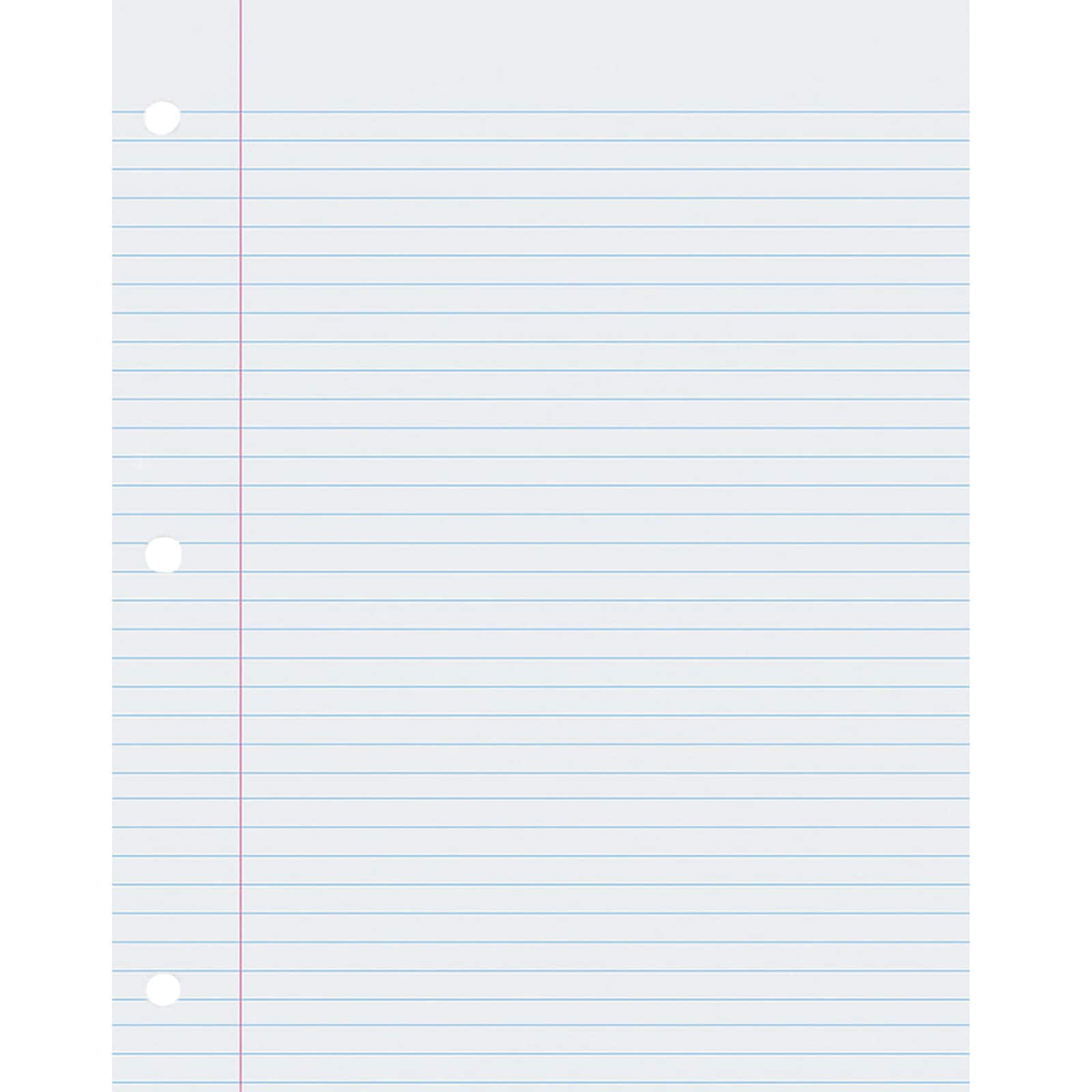 Pacon® White 3-Hole Punched Composition Paper, 2 Packs of 500