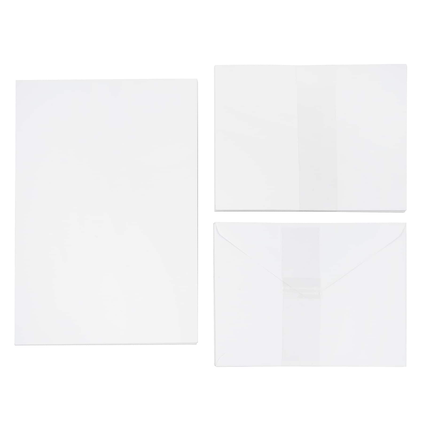 Small White Cards & Envelopes by Recollections®, 4" x 5.5"