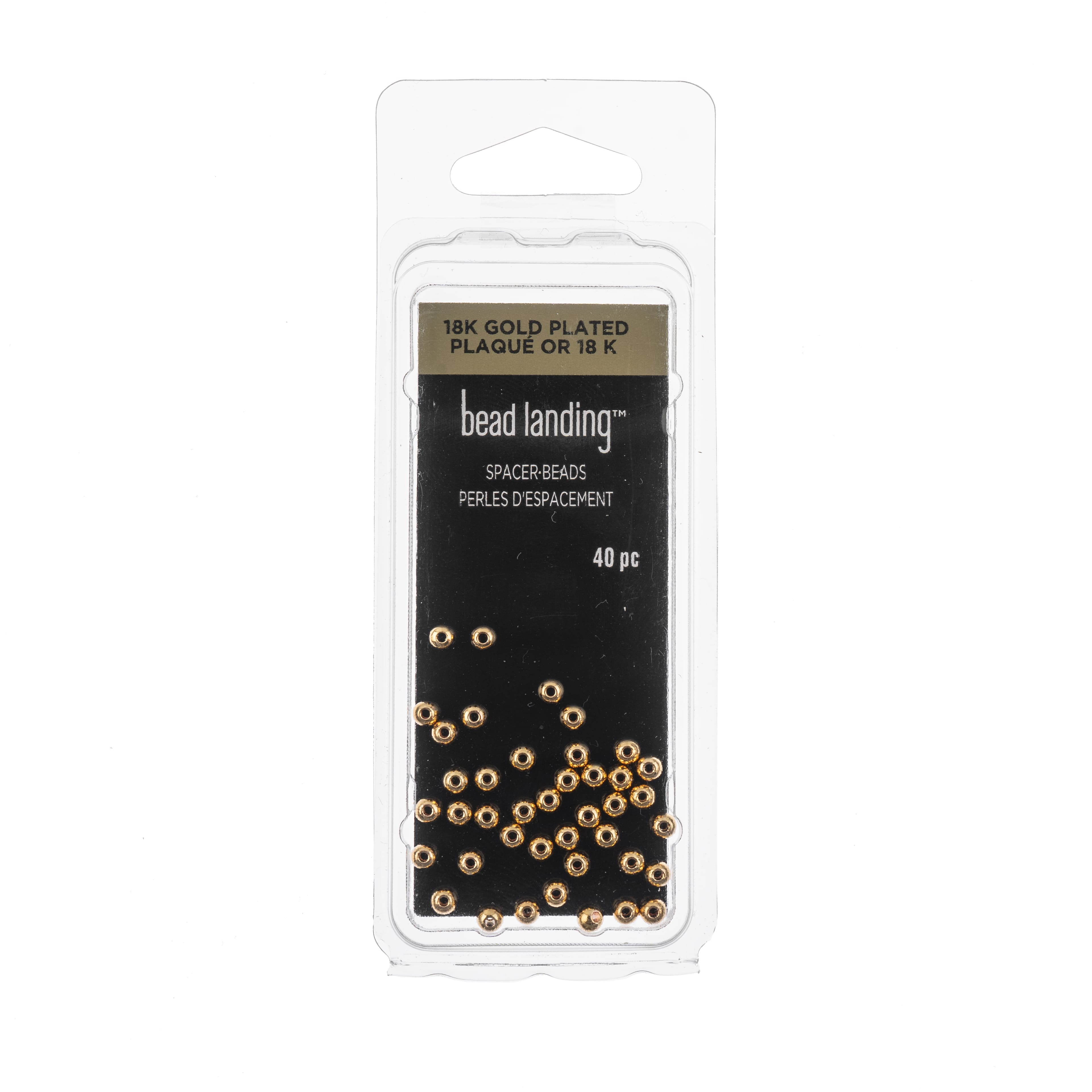 12 Packs: 40 ct. (480 total) 3mm Metal Spacer Beads by Bead Landing™