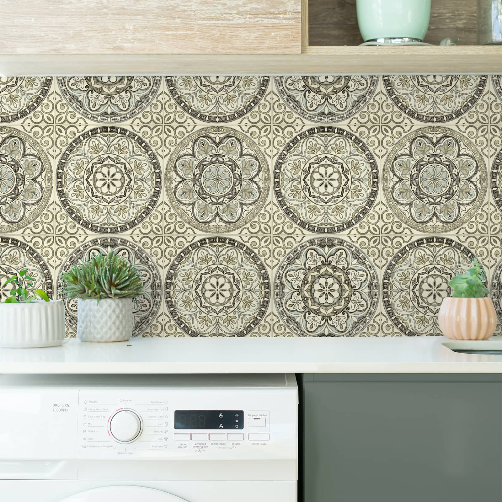 Surface Style Color Wheel Capri Peel & Stick Wallpaper