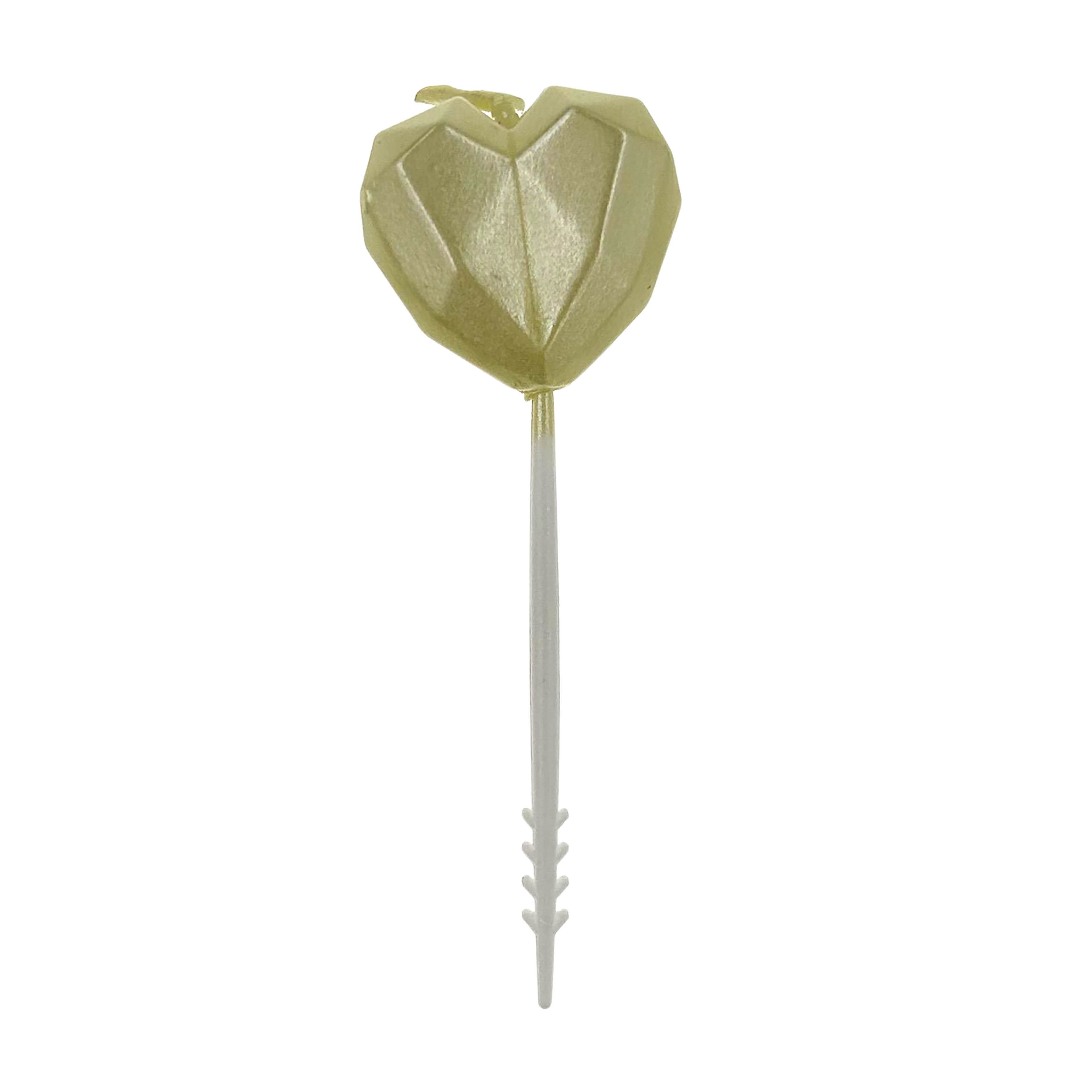 Geometric Heart Candle Set by Celebrate It™