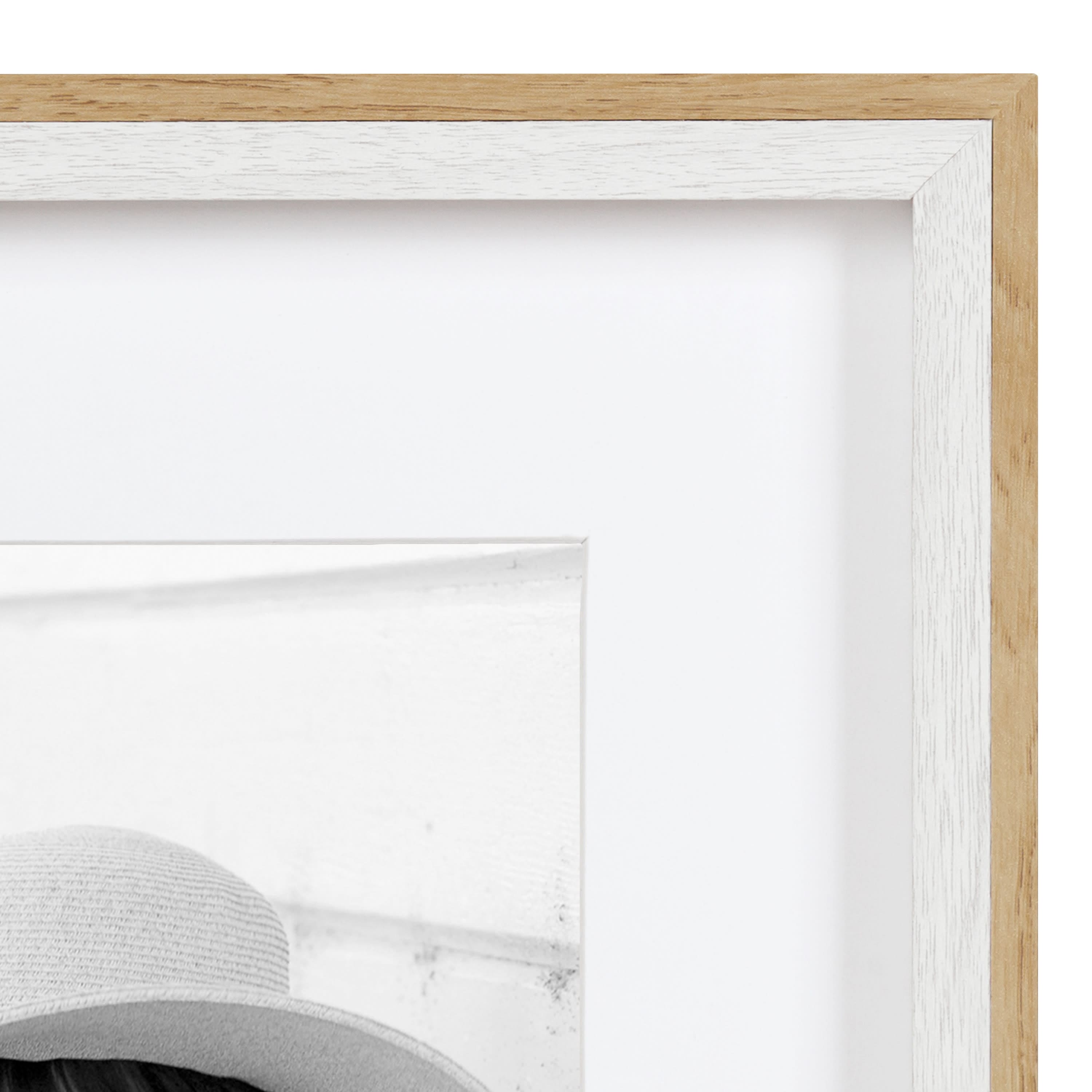Kate and Laurel Gibson 11" x 14" Photo Frames 8" x 10" with Mat, 3ct.