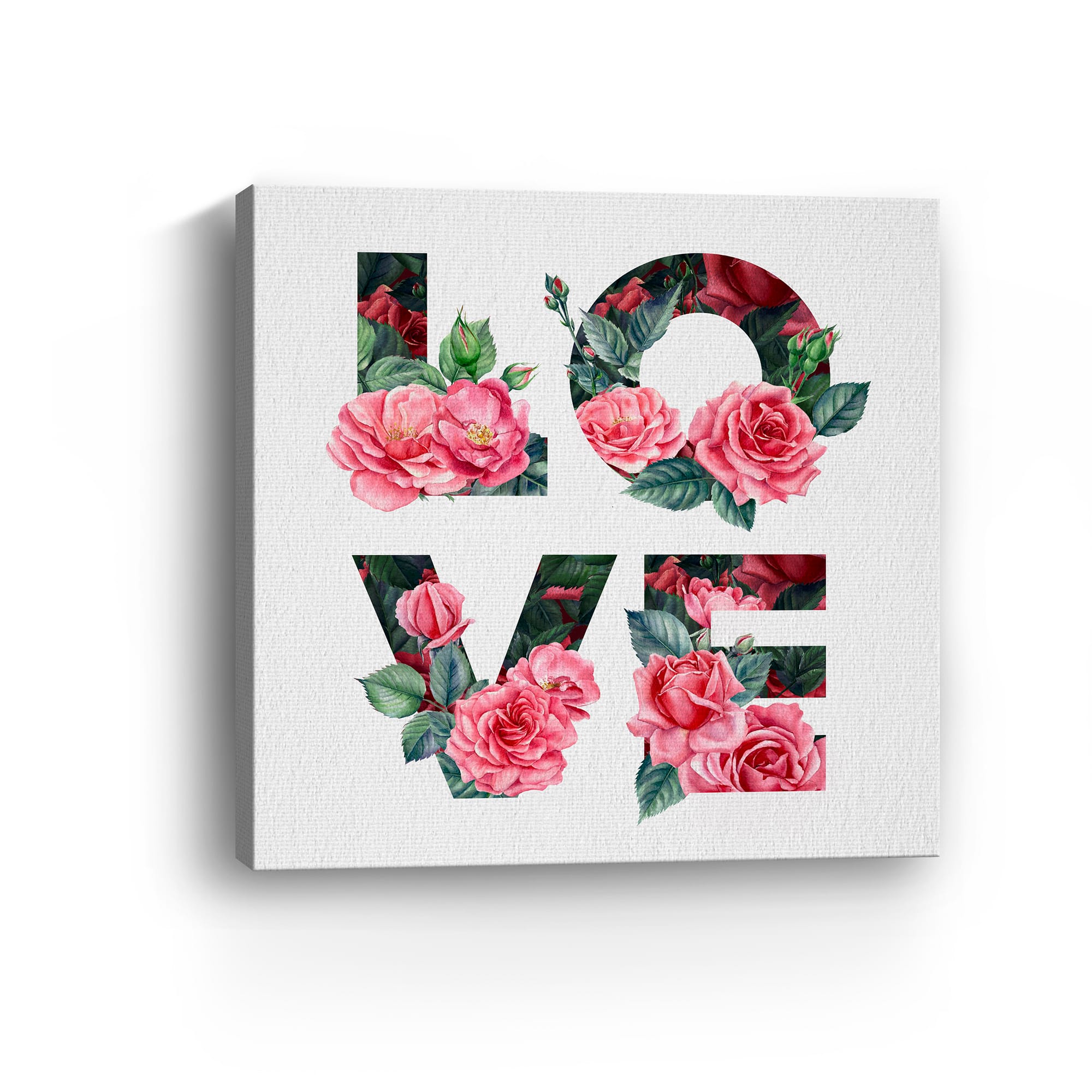 L O V E Canvas Giclée Art