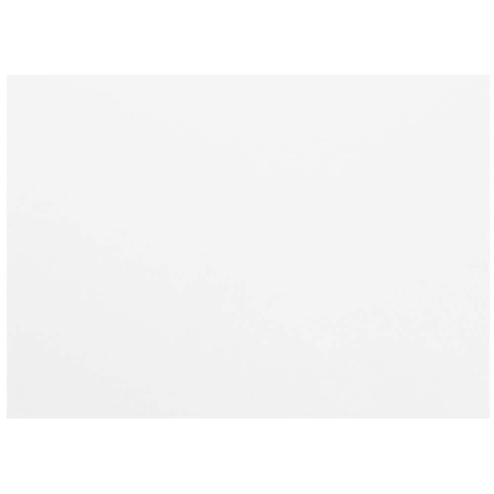 JAM Paper 5" x 6" White Blank Flat Note Cards