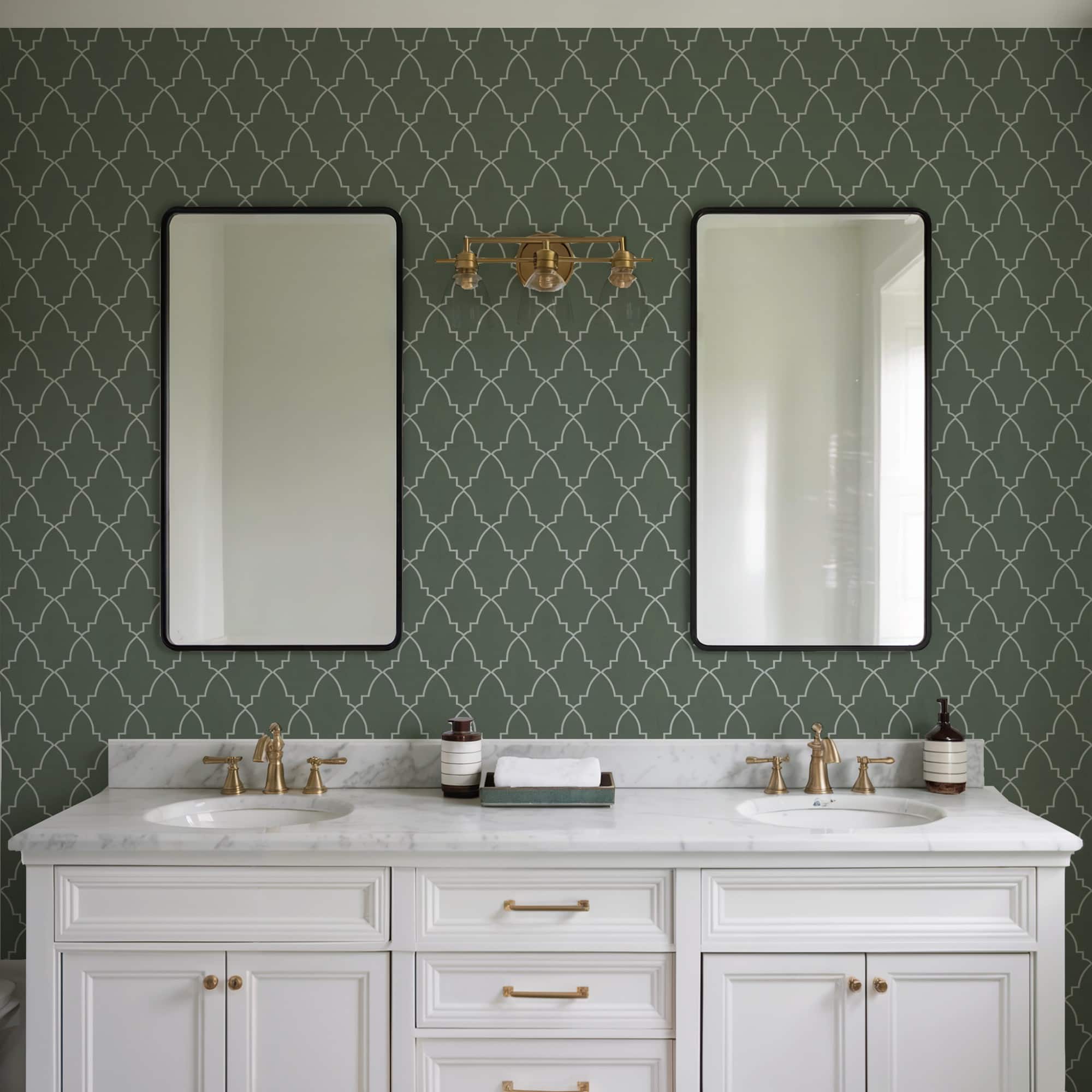 Designs Direct Medina Trellis Peel & Stick Wallpaper