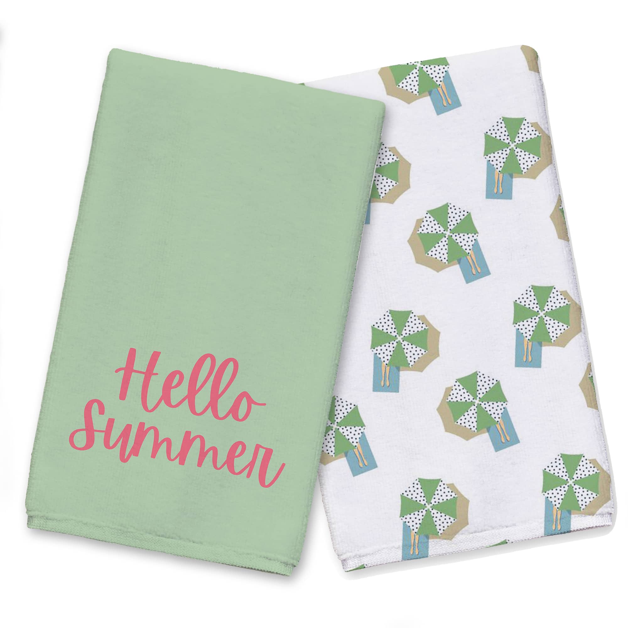 Hello Summer Tea Towel Set