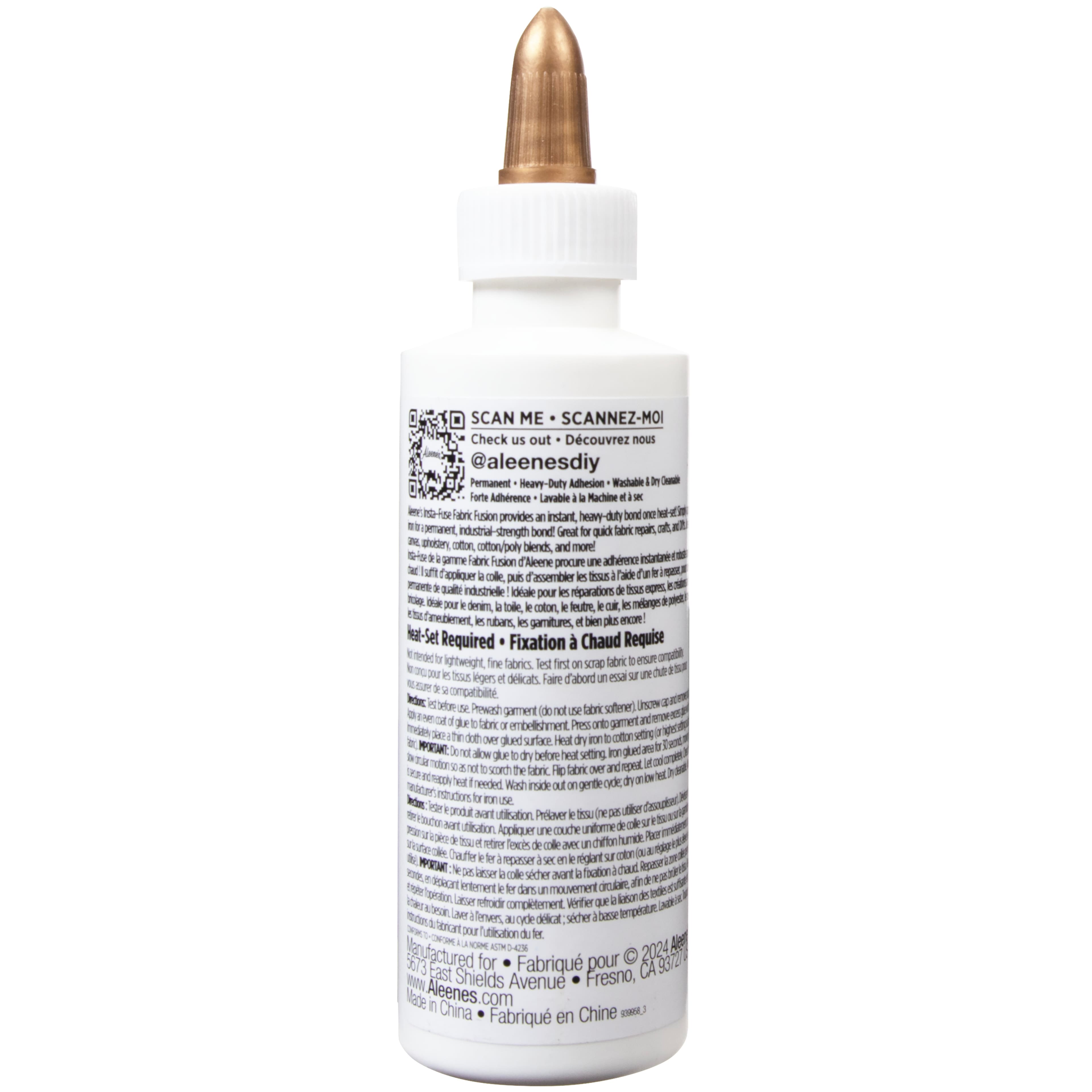 Aleene's® 4oz. Insta-Fuse Fabric Fusion® Instant Fabric Adhesive