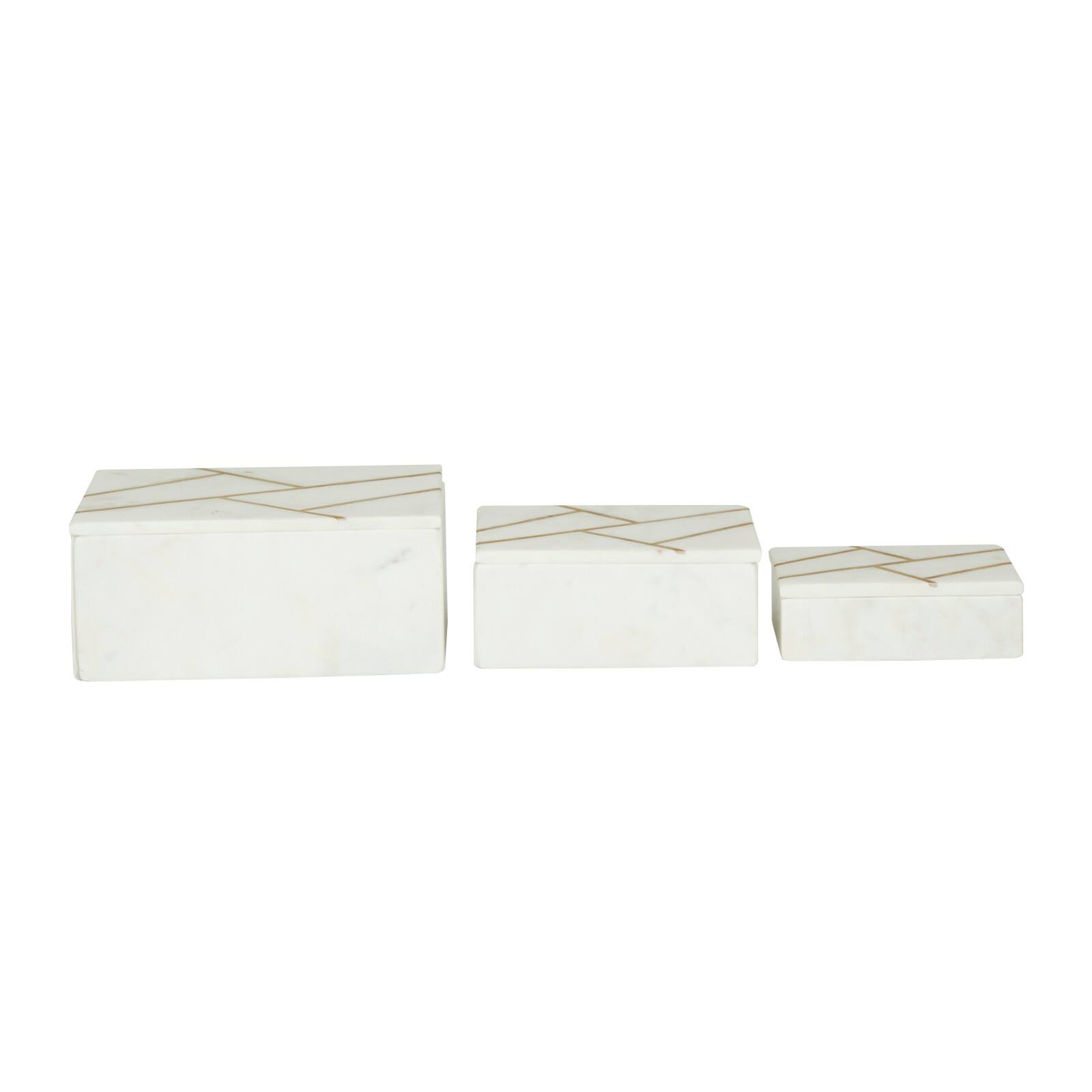 White Abstract Glam Box Set