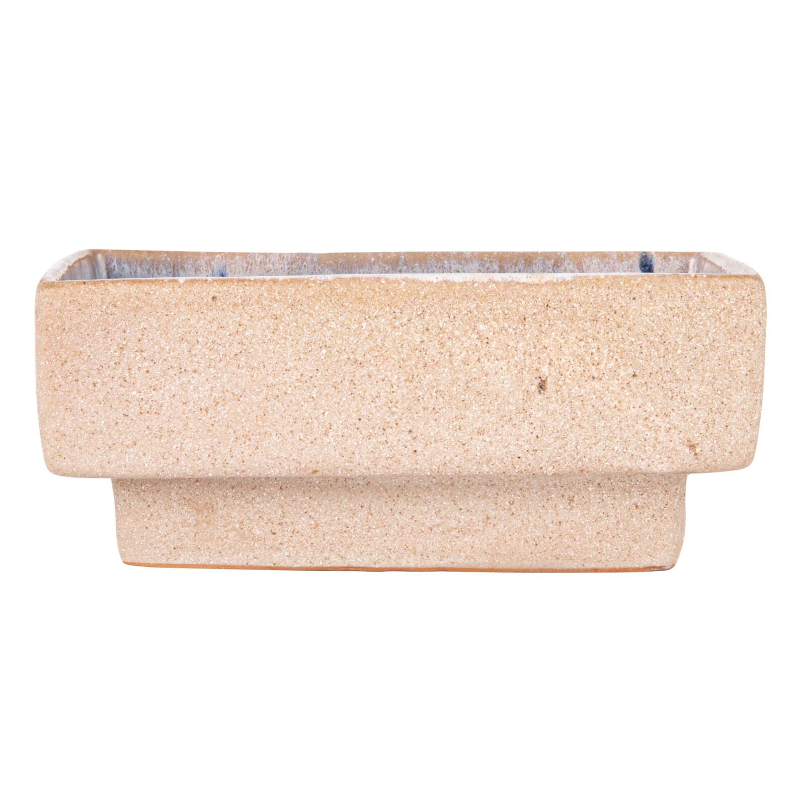 Hello Honey® 7" Square Abstract Artistry Stoneware Bowl