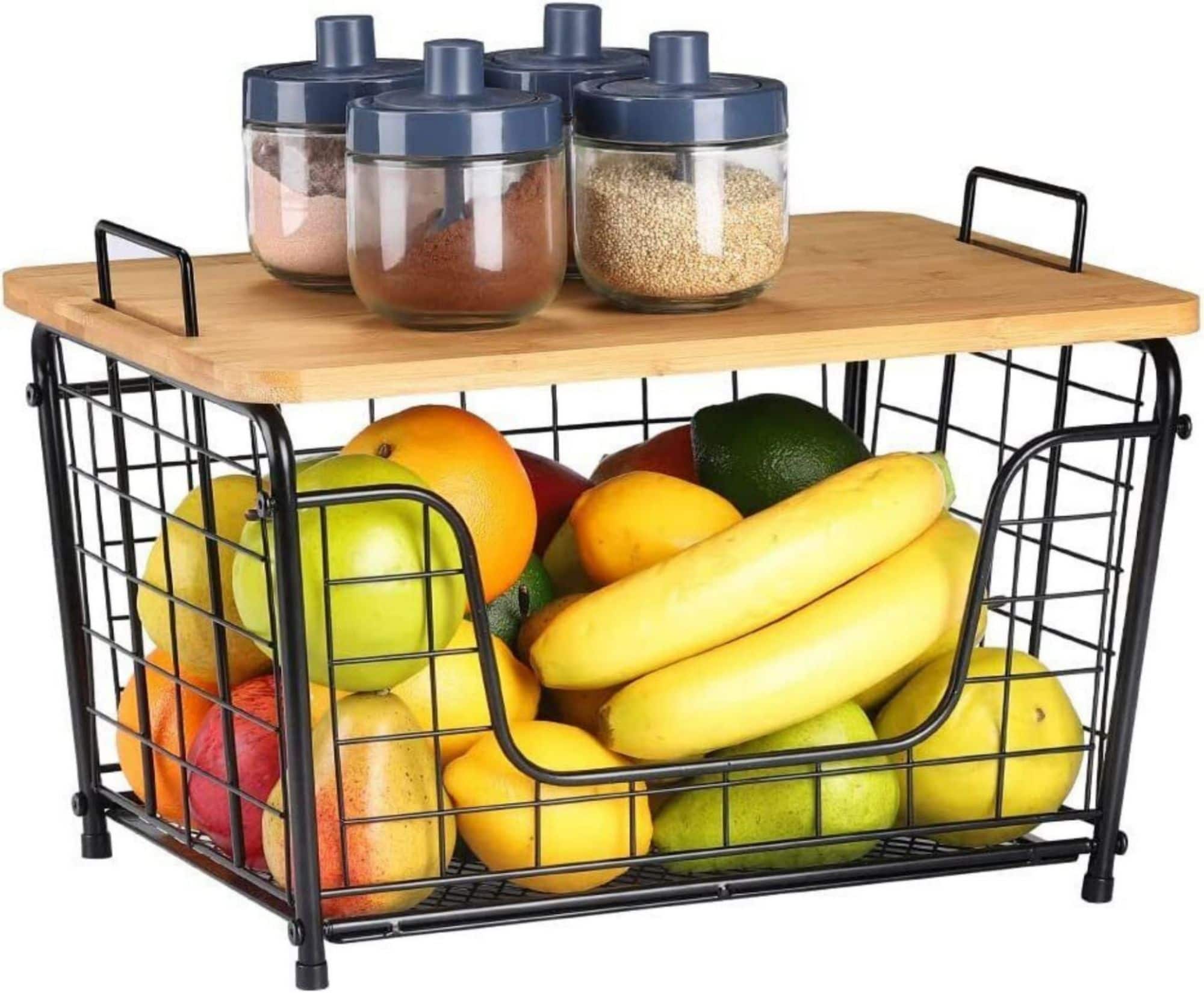 NEX™ 14" Organizer Bin with Bamboo Lid