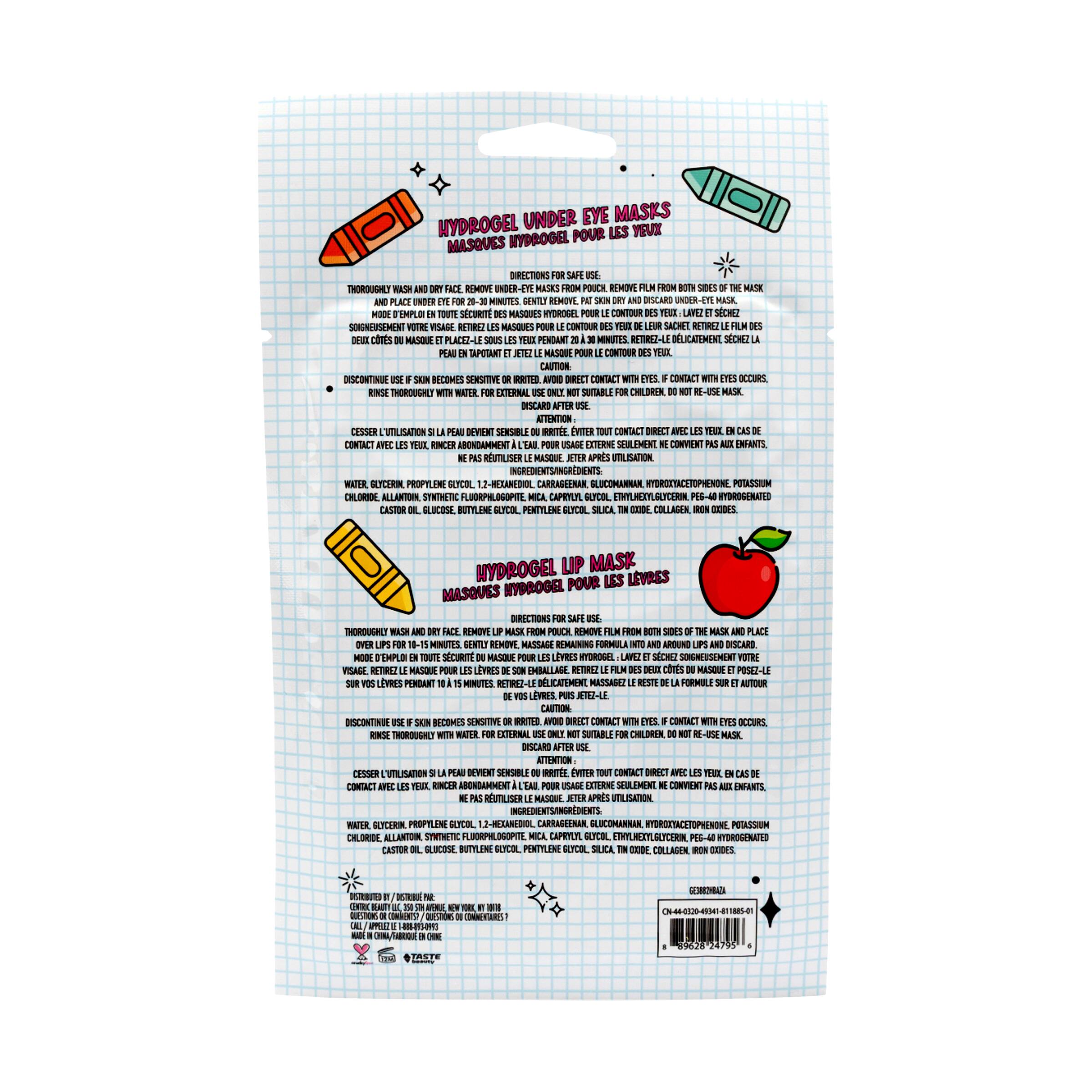 Hydrogel Lip & Under Eye Masks