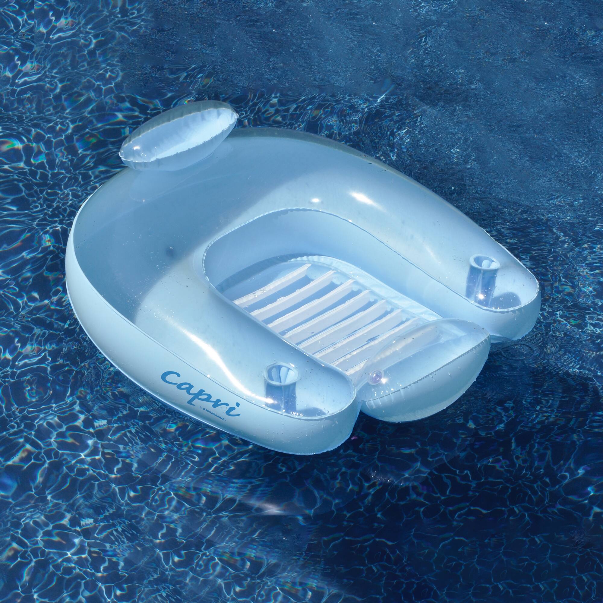 Swimline Capri 3ft. Inflatable Swimming Pool Chair Float