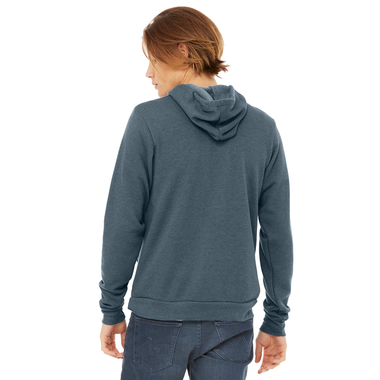 BELLA+CANVAS® Adult Unisex Heather Fleece Pullover Hoodie