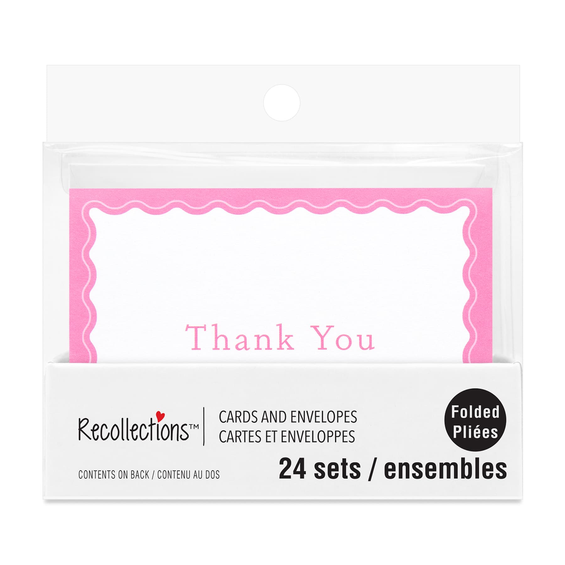 2.5" x 3.5" Boxed Thank You Card & Envelope Sets, 24ct. by Recollections™