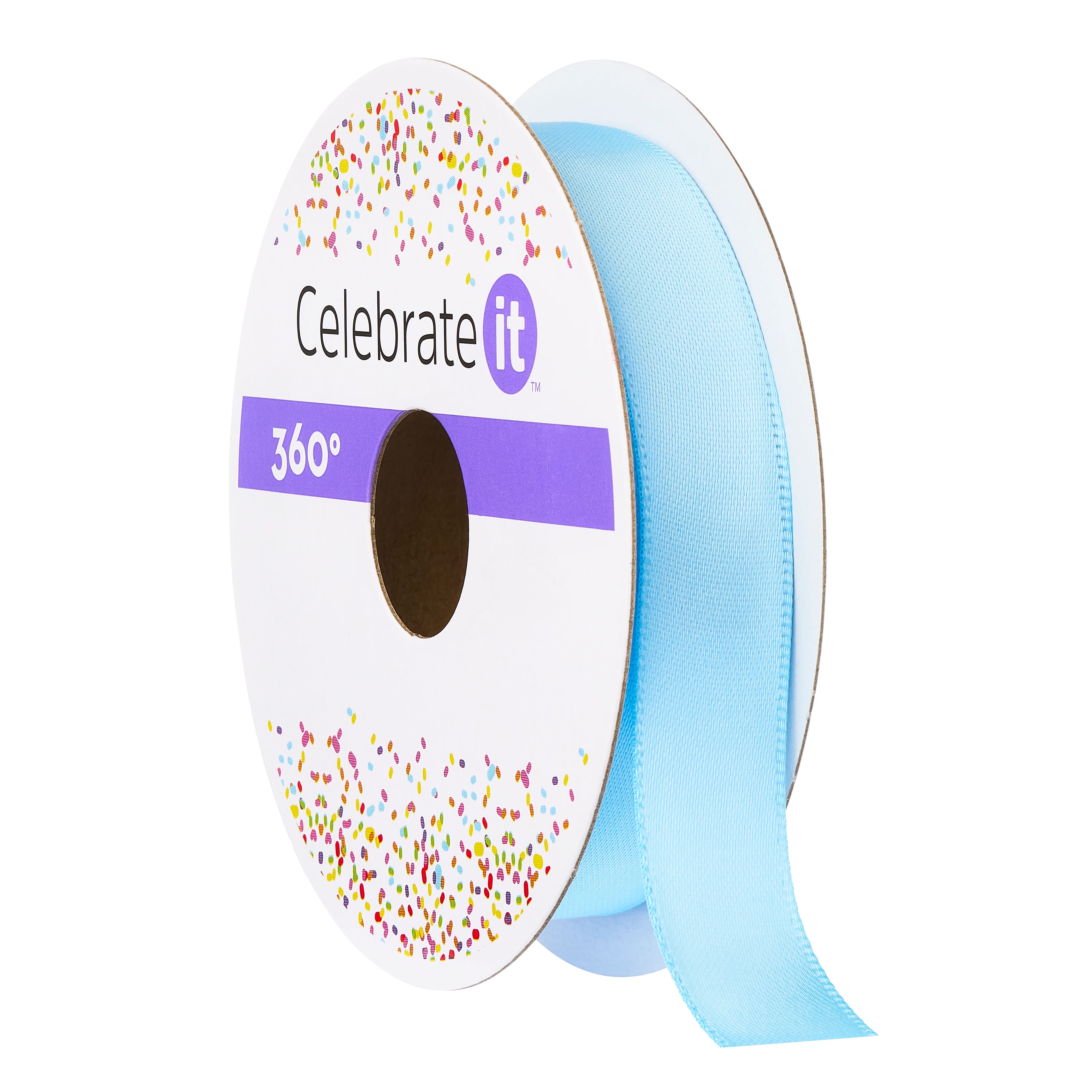 12 Pack: 5/8" x 7yd. Satin Ribbon by Celebrate It®